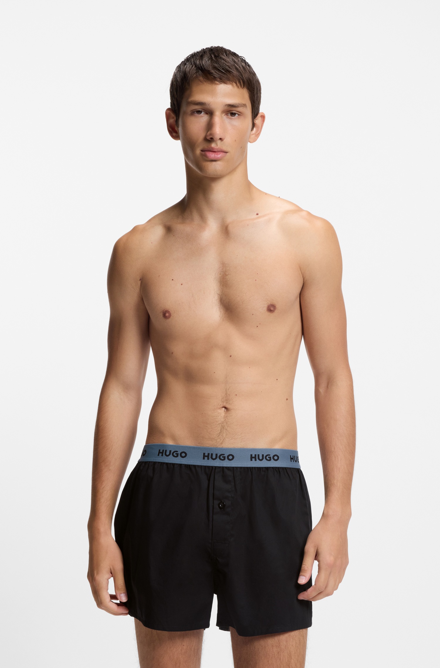 HUGO Underwear Webboxer "WOVEN BOXER TR" Packung, 3er-Pack, 3 Stk. Webboxer günstig online kaufen