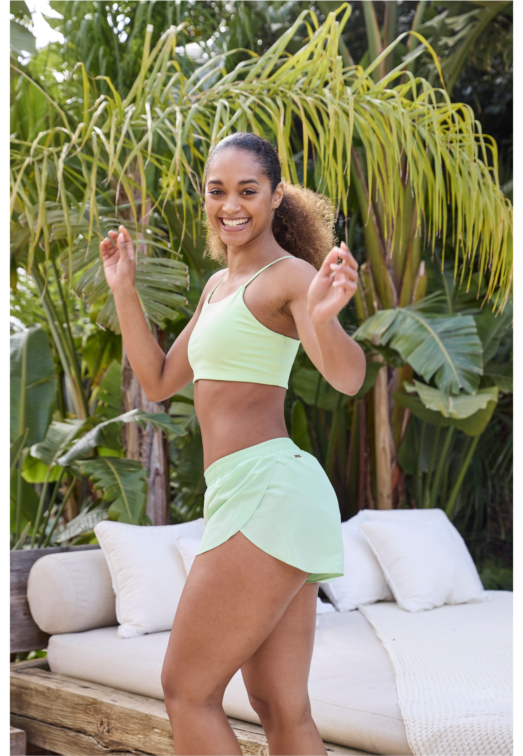 ATHLECIA Sport-BH »Bloom«, mit mittlerem Support