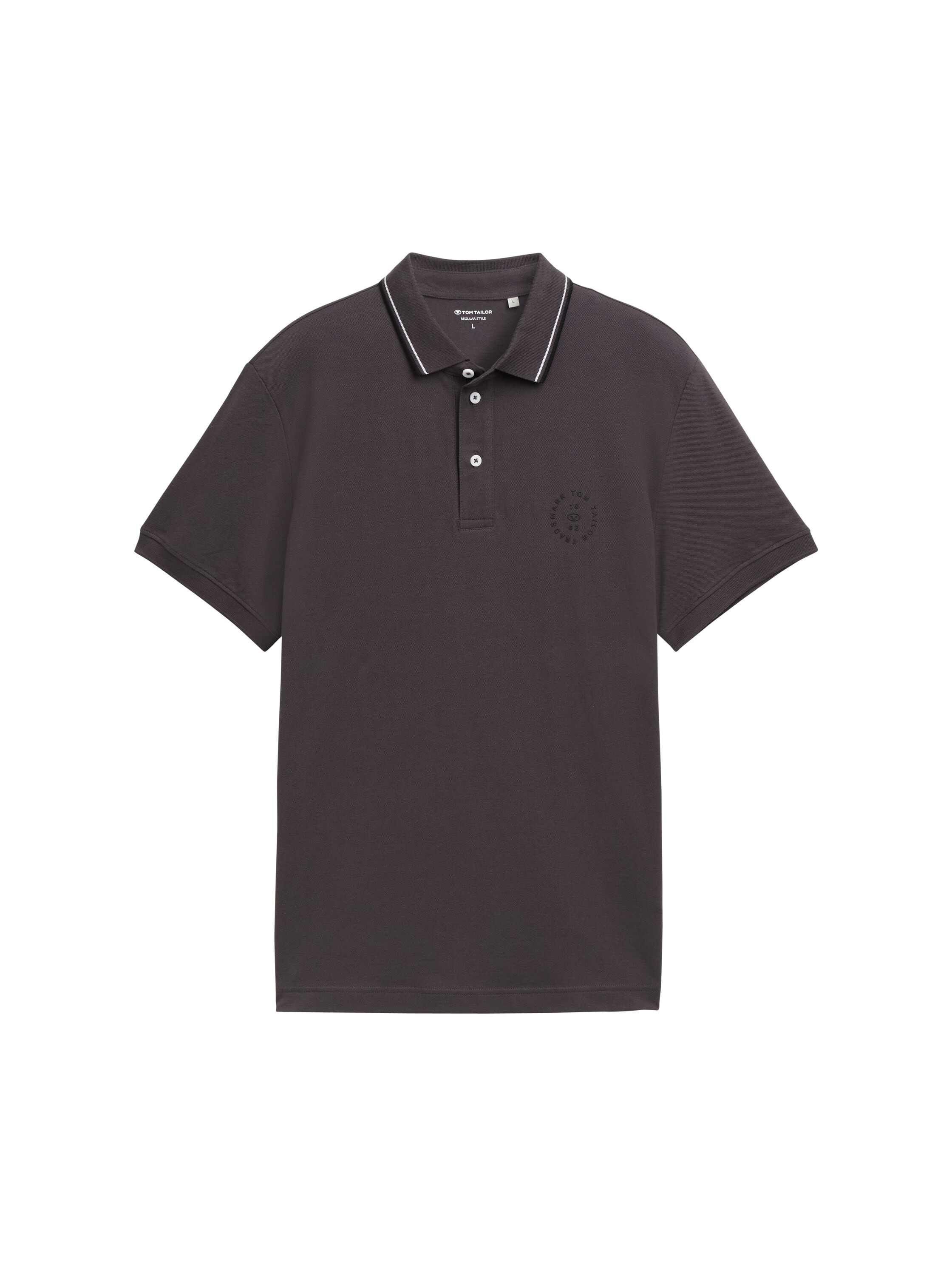 TOM TAILOR Poloshirt, mit Logo Print