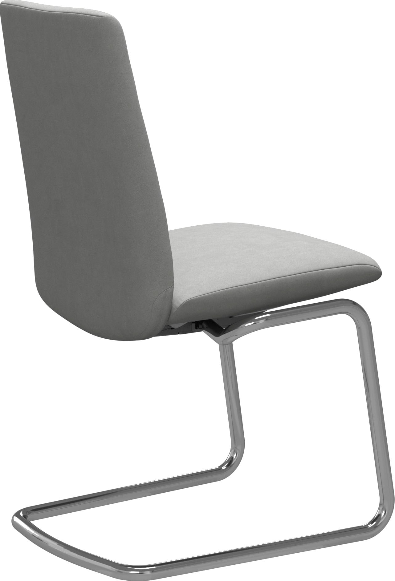 Stressless® Polsterstuhl »Laurel«, Microfaser DINAMICA, Low Back, Größe M, mit Beinen aus Stahl in Chrom glänzend