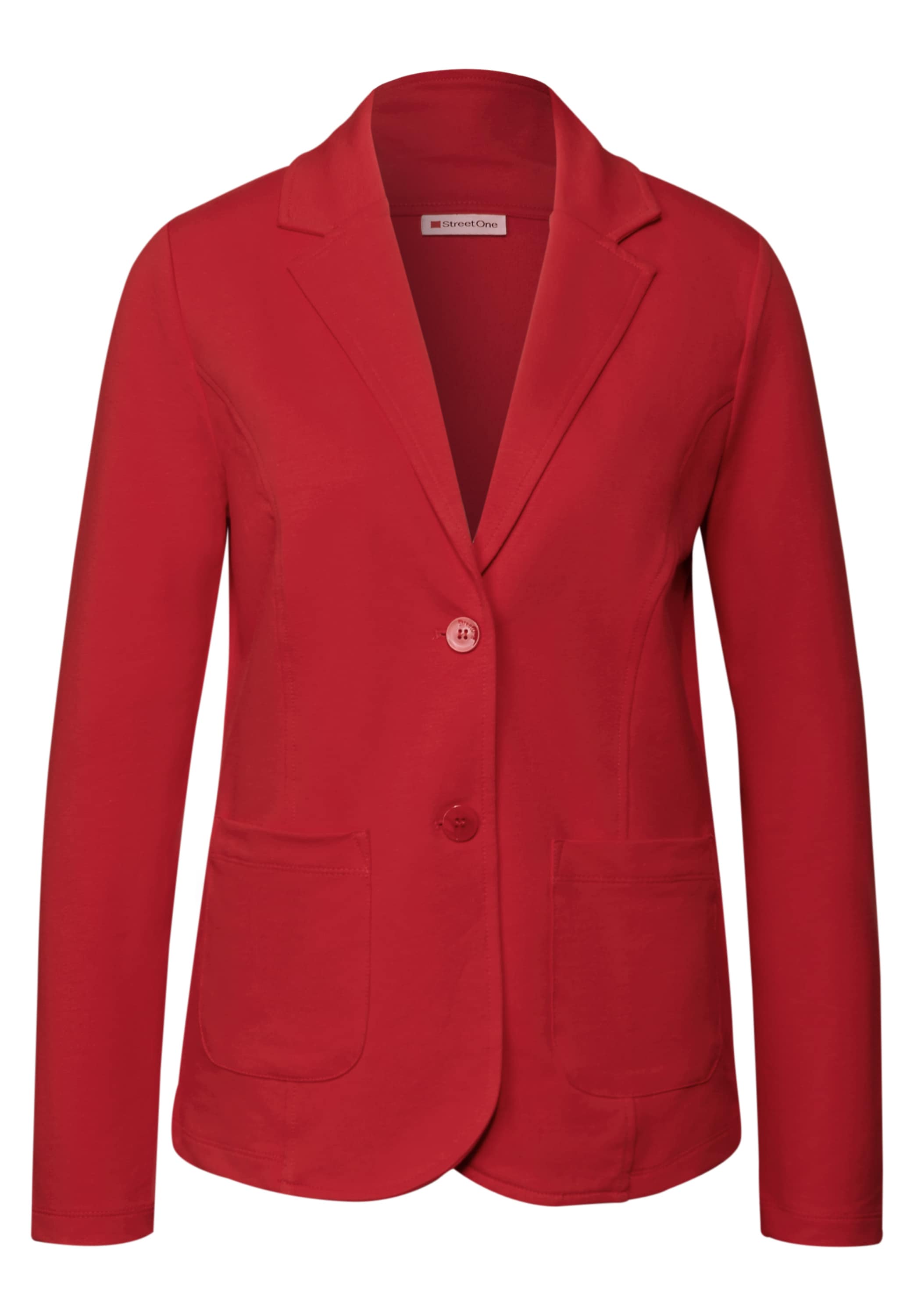 STREET ONE Kurzblazer, aus Baumwolle mit Stretchanteil