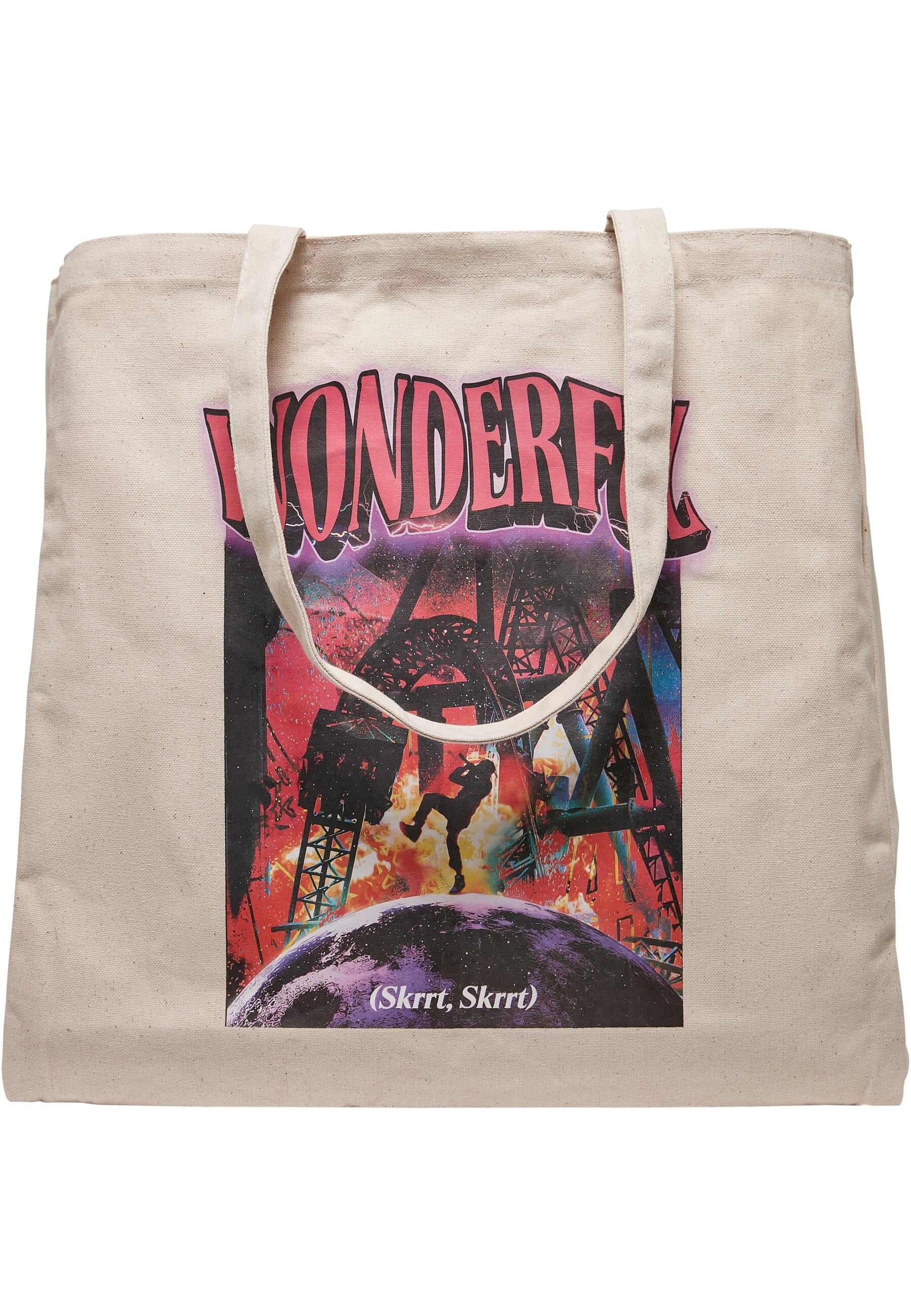 MisterTee Umhängetasche »MisterTee Unisex Wonderful Oversize Canvas Tote Bag«, (1 tlg.)