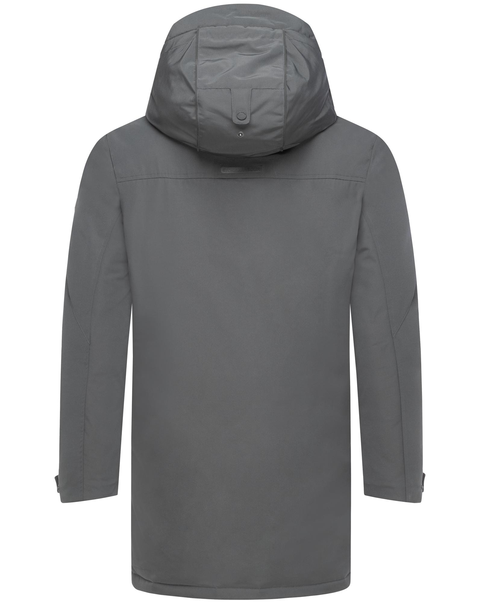 Stone Harbour Wintermantel »Phinoo XX«, Warmer Herren Winterparka mit gefütterter Kapuze
