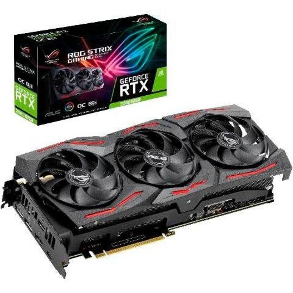 Asus Grafikkarte »ROG STRIX RTX 2080S A8G GAMING«, 8 GB, GDDR6