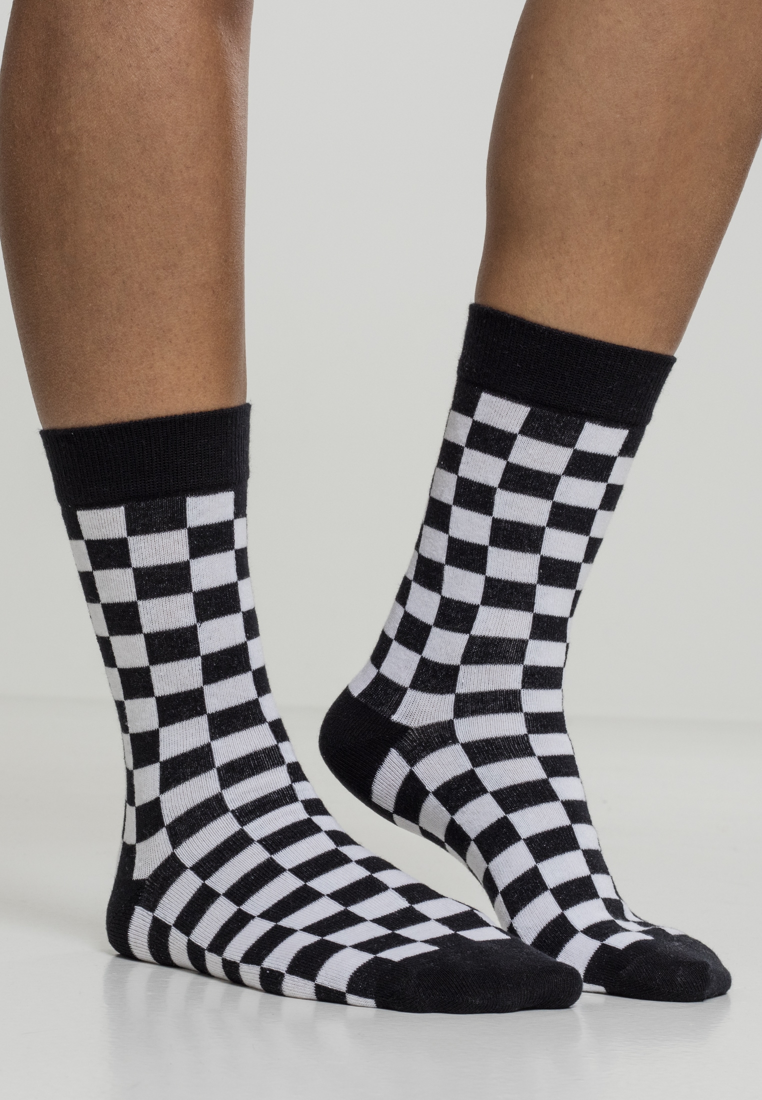 Strümpfe »Urban Classics Accessoires Checker Socks 2-Pack«, (1 Paar)