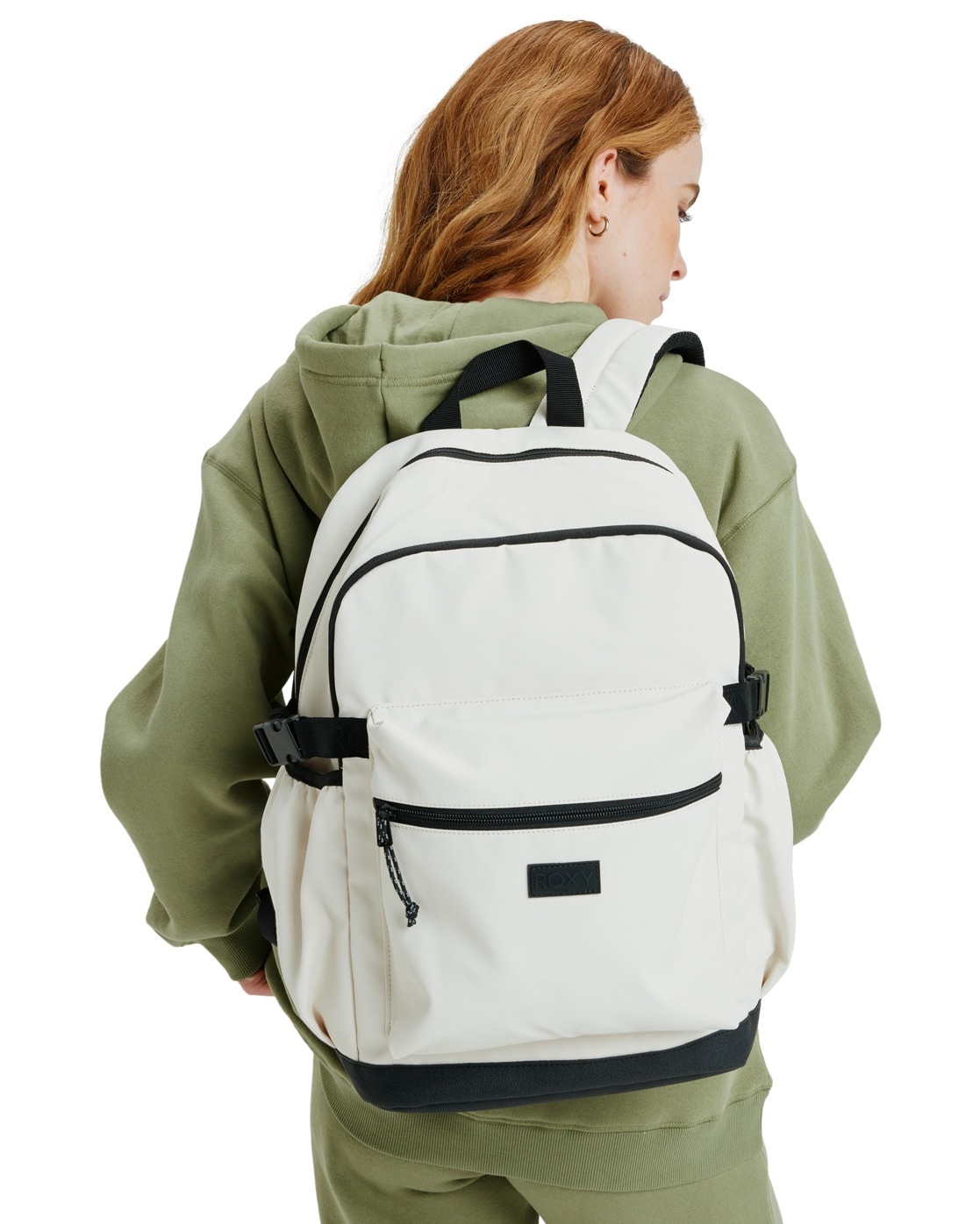 ROXY Damen Tagesrucksack "Gateline"parchment, Kunstfaser, Rucksäcke