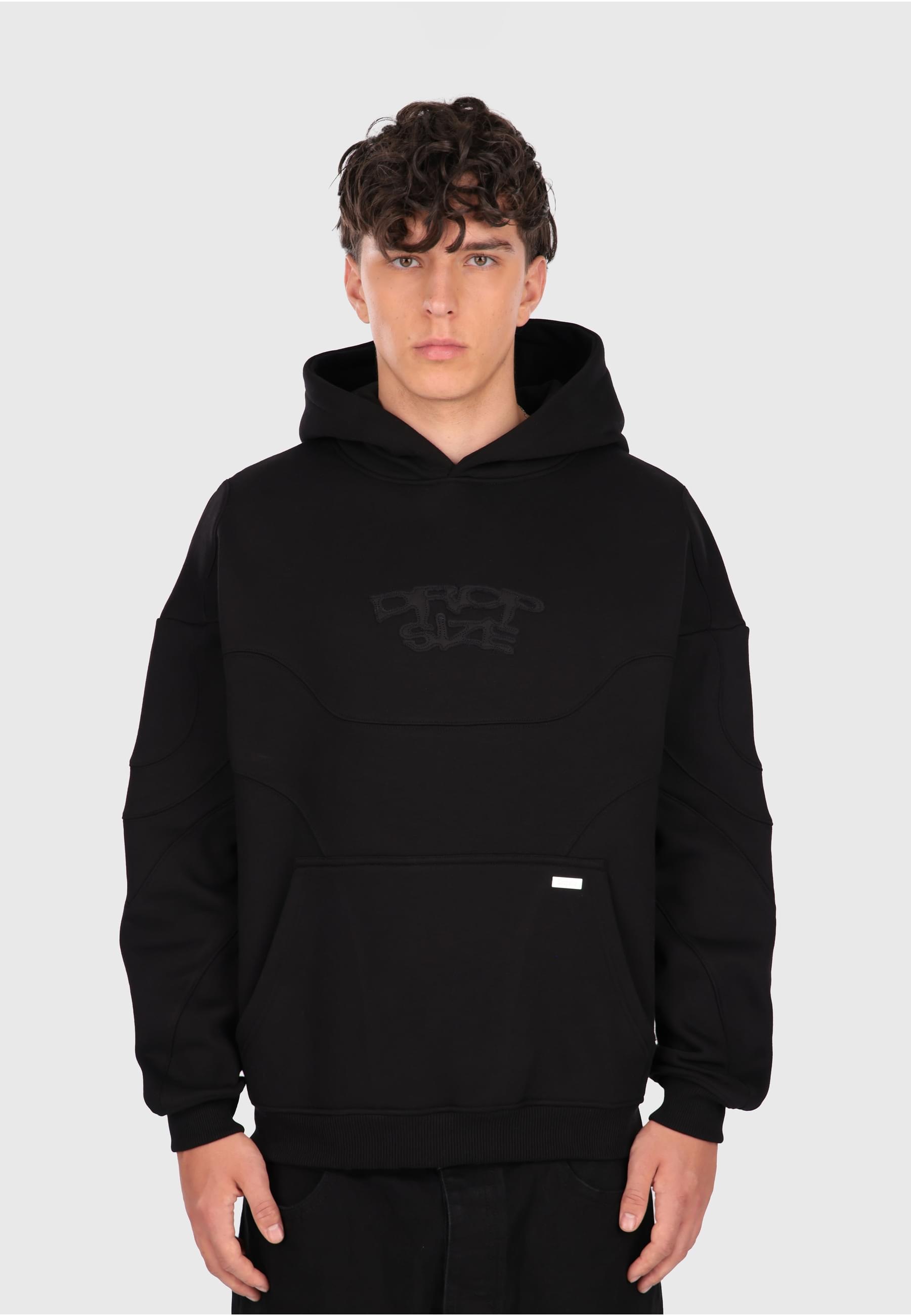 Thumbnail - Dropsize Kapuzensweatshirt "Dropsize WAVY SEAM HOODIE", 1 Stk.