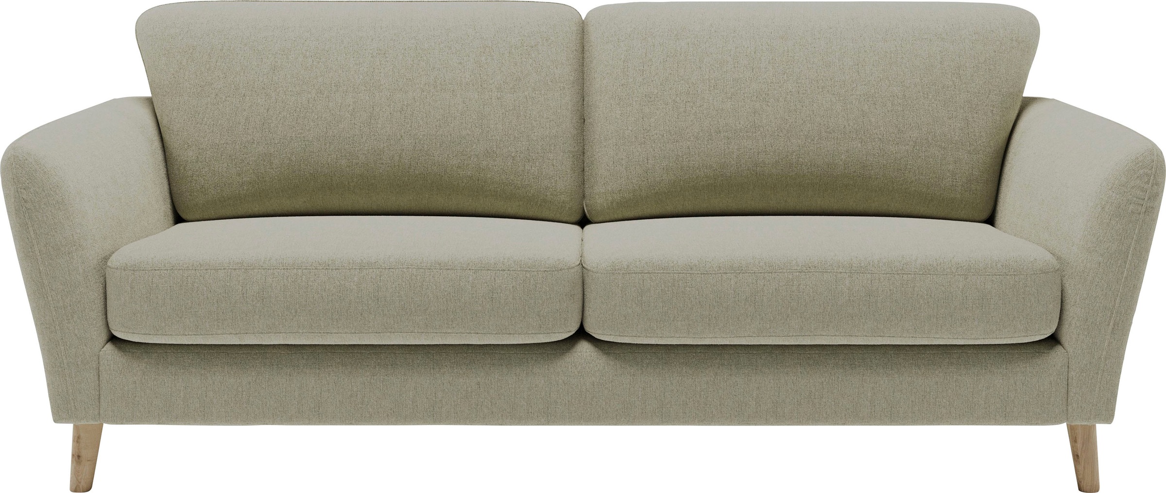 Home affaire 3-Sitzer "MARSEILLE 3er Sofa 206 cm, Cord, Flachgewebe, Strukt günstig online kaufen