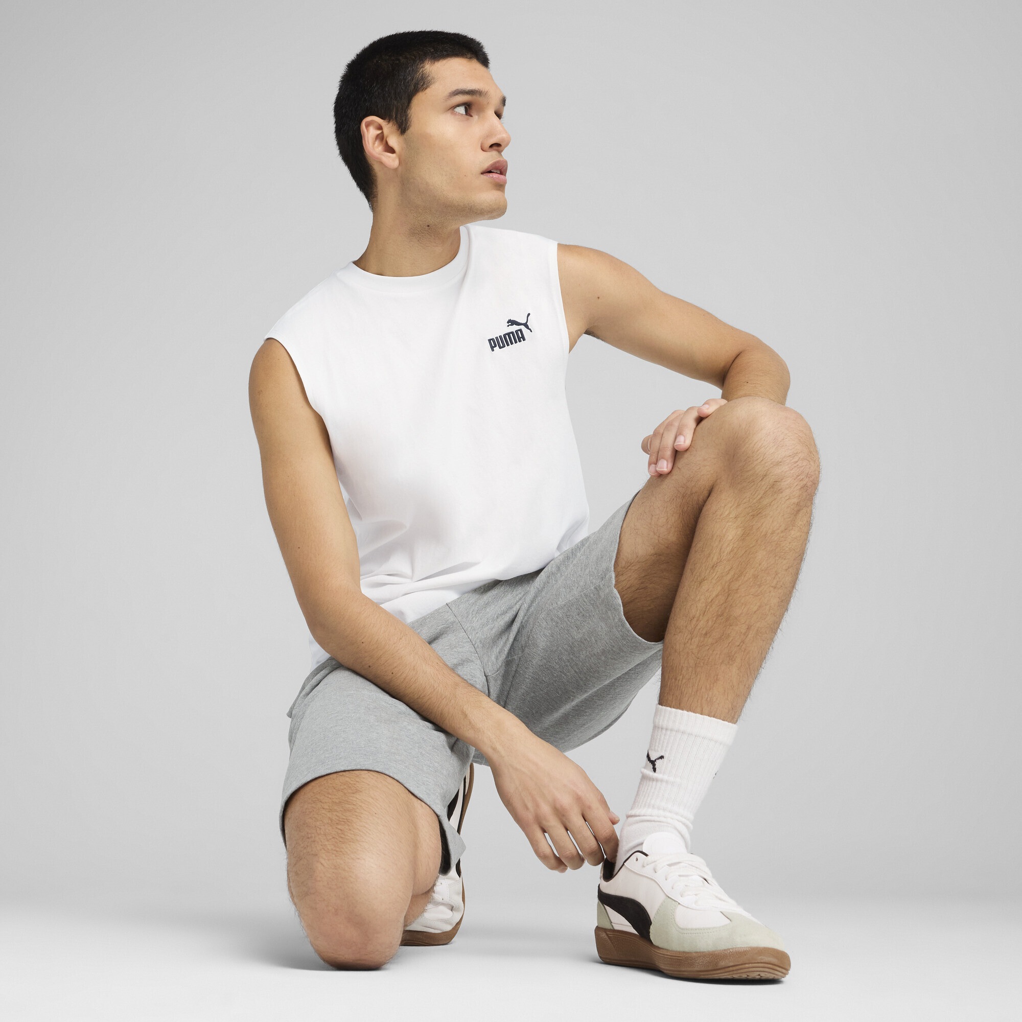 PUMA T-Shirt »Essentials No. 1 Logo Ärmelloses T-Shirt Herren«