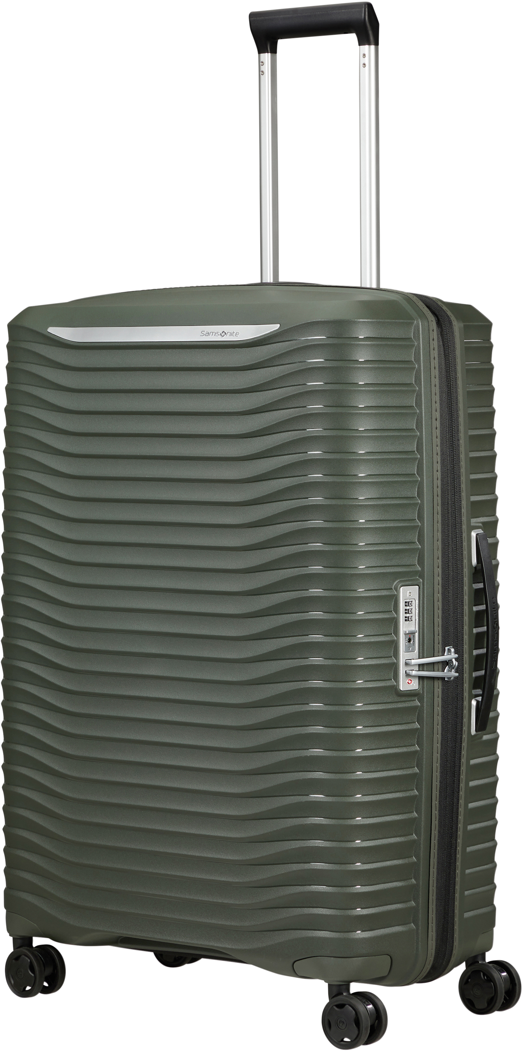 Hartschalen-Trolley »Upscape, 75 cm«, 4 Rollen, mit Volumenerweiterung