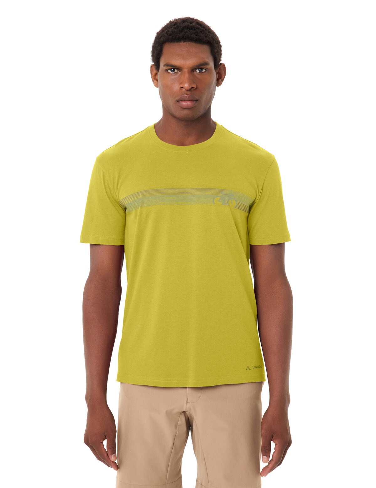 VAUDE "MENS CYCLIST T-SHIRT V" sportliche Passform, kurze Ärmel, für vielseitige Aktivitäten