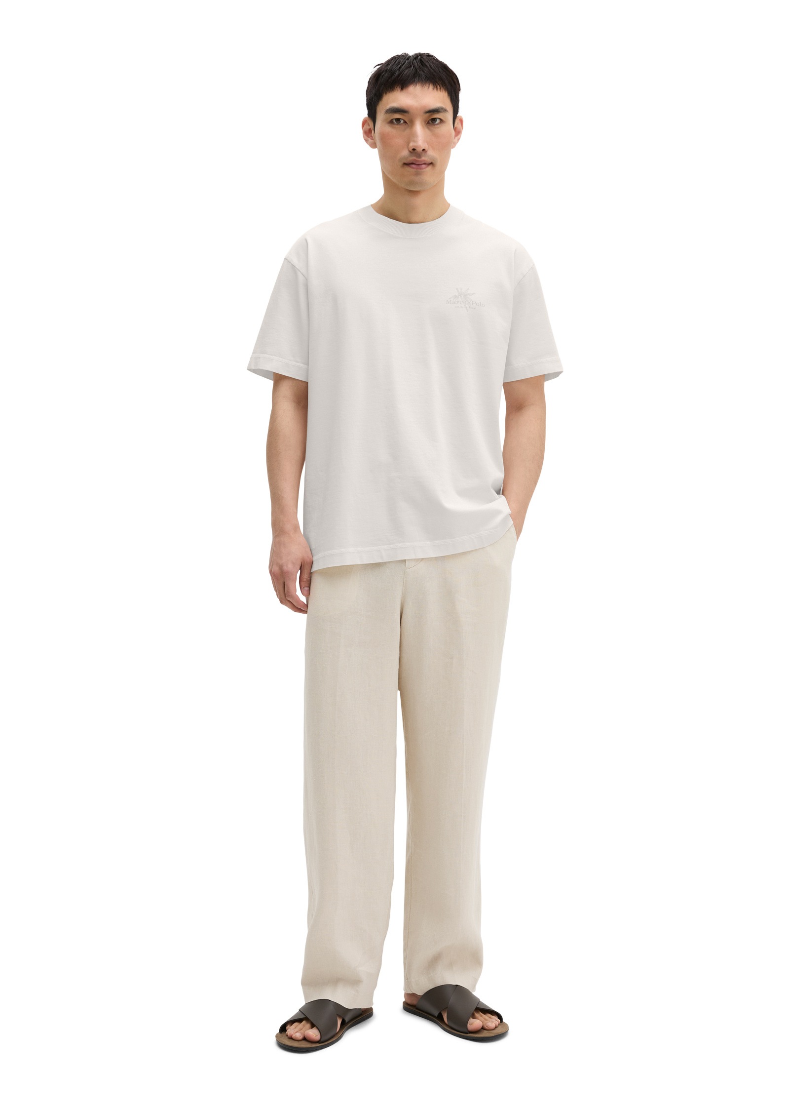 Marc O'Polo T-Shirt »mit sommerlichem Rückenprint«
