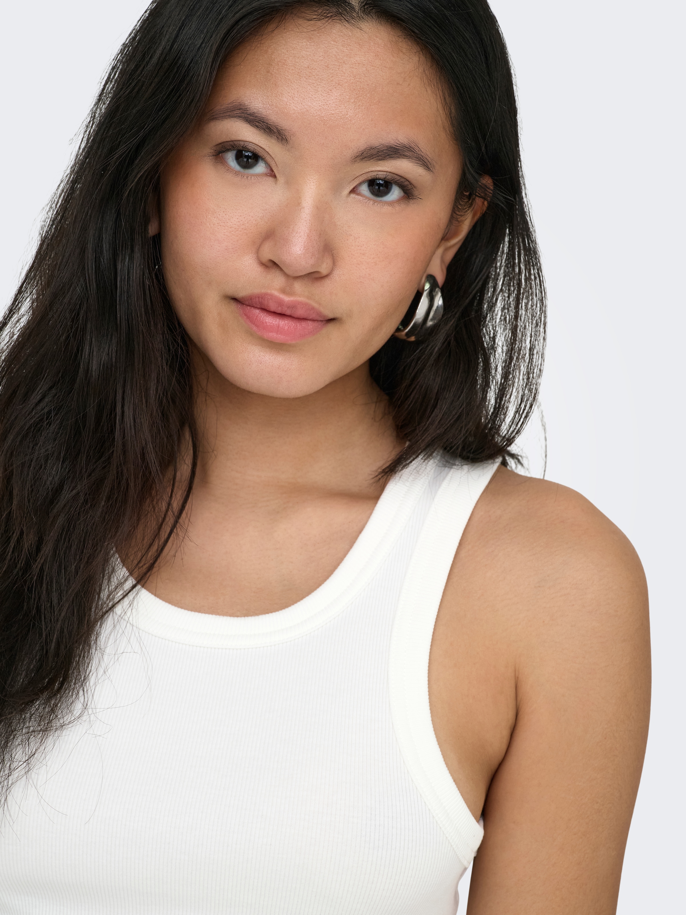 ONLY Tanktop »ONLVAL 2-WAY TANK TOP JRS NOOS« Baumwollmischung, Rundhals