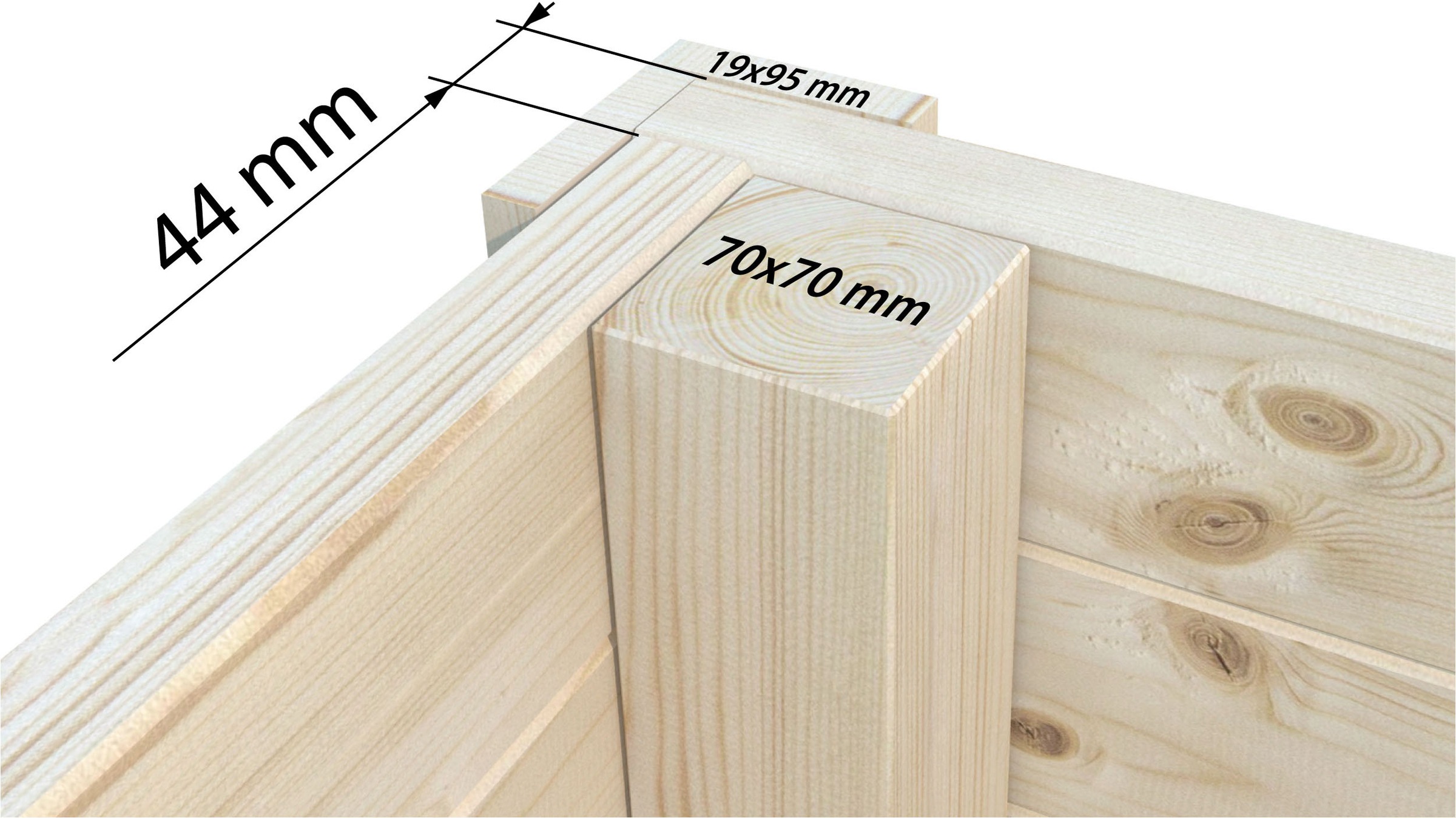 Palmako Gartenhaus »Andrea Slide Plus« verschiedene Farben
