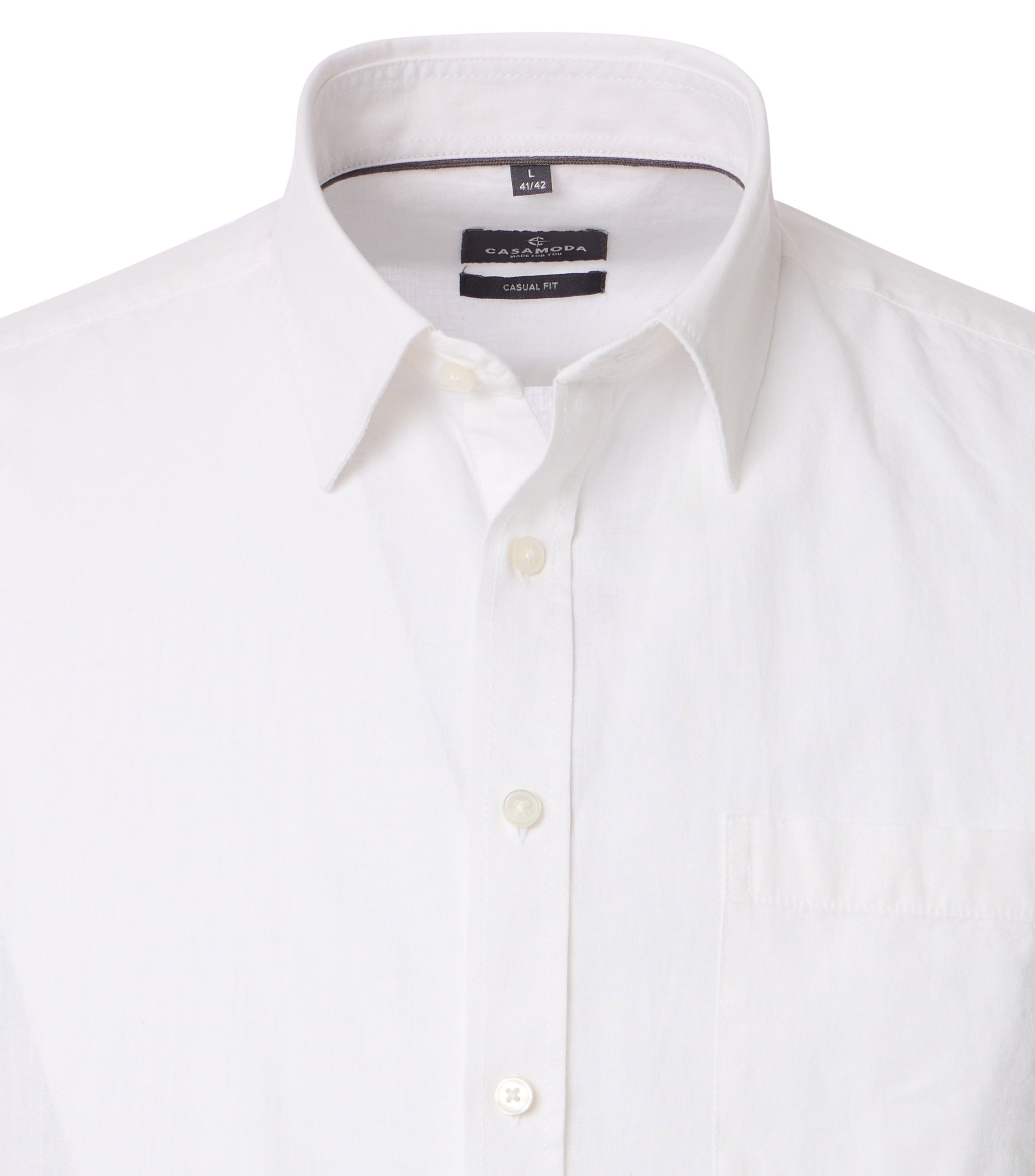 Thumbnail - CASAMODA Leinenhemd "CASAMODA Leinenhemd uni"