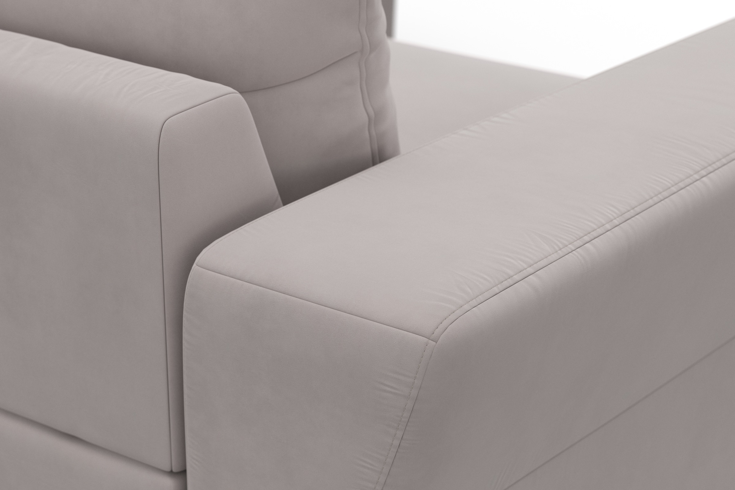 sit&more Ecksofa »Cadabra L-Form«, Breite 243 cm, inklusive Sitztiefenverstellung