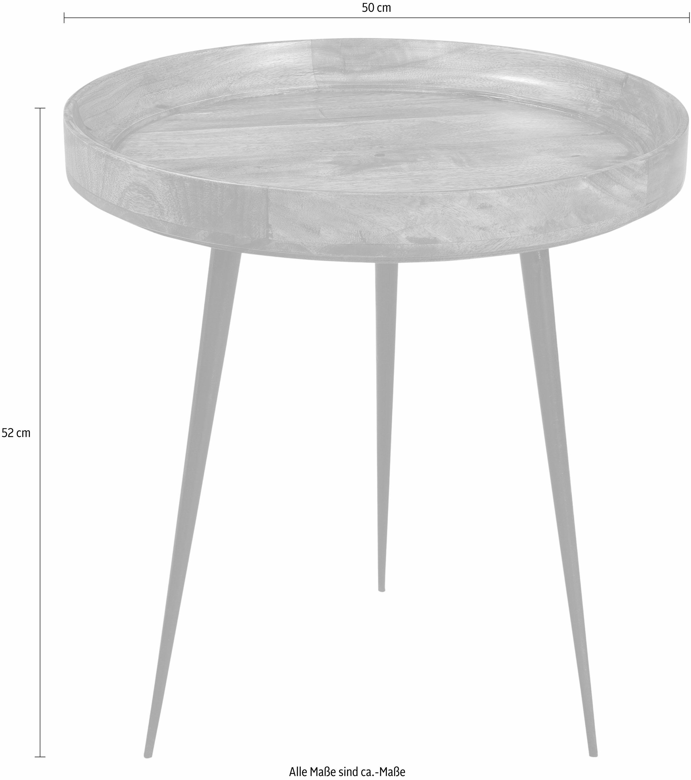 SIT This&That Side Table Brown 60x60x62cm 2