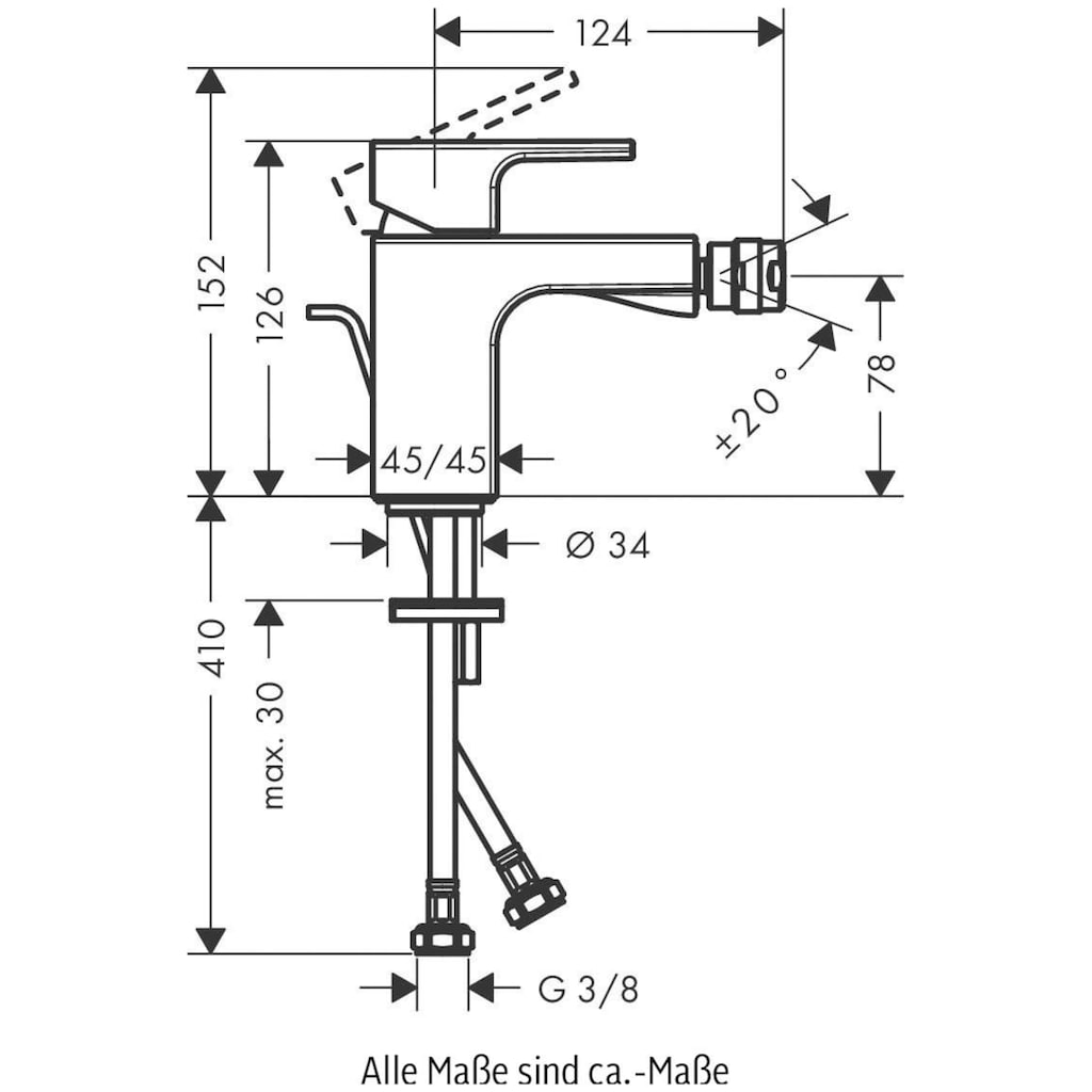 hansgrohe Bidetarmatur »Vernis Shape«