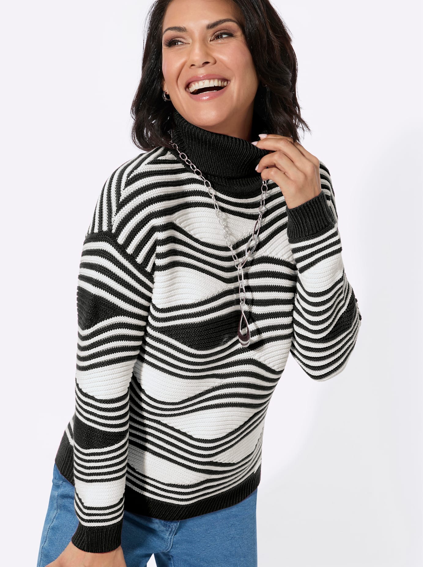 Casual Looks Rollkragenpullover »Rollkragenpullover«