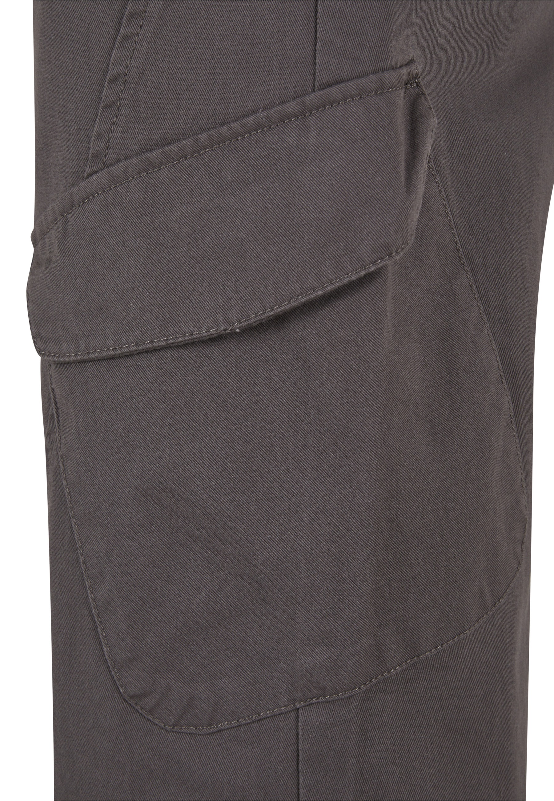Cargohose KARL KANI "Karl Kani Og K Slanted Pocket Cargo Pants", Herren, Gr. M, US-Größen, grau, 100% Baumwolle, unifarben, normal, Hosen Cargohose 3