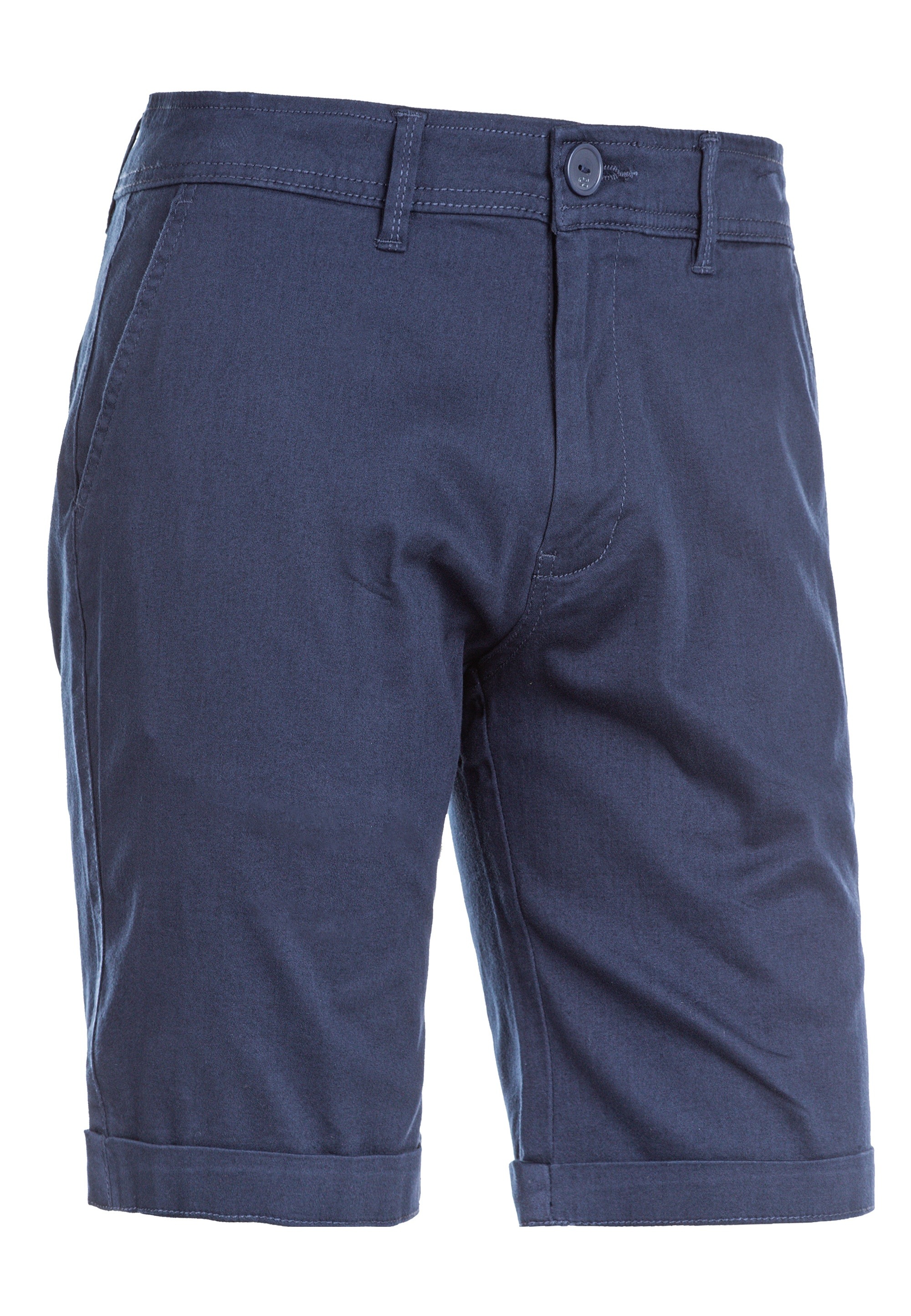 Shorts CRUZ "Jerryne", Herren, Gr. XXL, US-Größen, blau (dunkelblau), 97% Baumwolle, 3% Elasthan, unifarben, Hosen Shorts, mit praktischen Seitentaschen 2