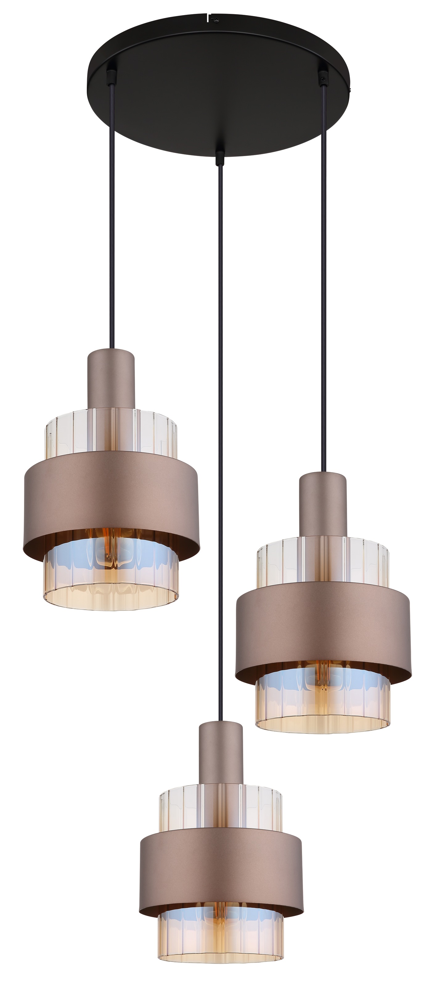 GLOBO LIGHTING Hängeleuchte »MILLEY«, Leuchtmittel E27 | ohne Leuchtmittel, Hängelampe/Pendelleuchte/Esszimmer/Wohnzimmer/Esstisch