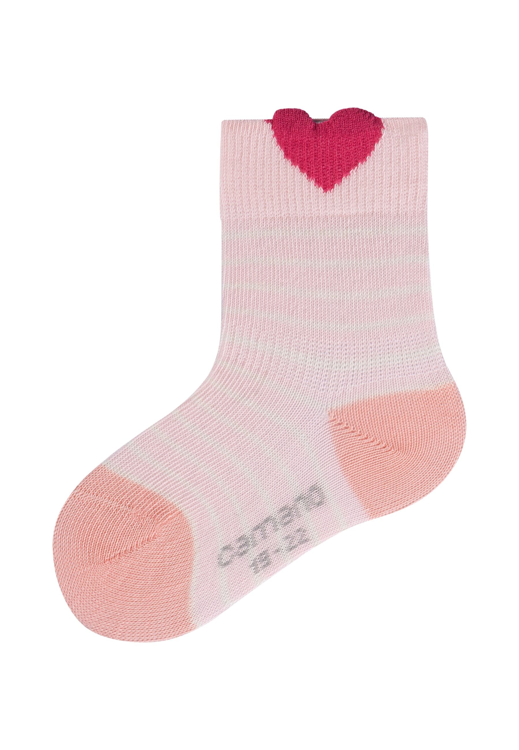 Camano Socken »Babysocken ca-soft 8er Pack«, 8er Pack Aus OCS zertifizierter Baumwolle, Ohne einengenden Gummibund