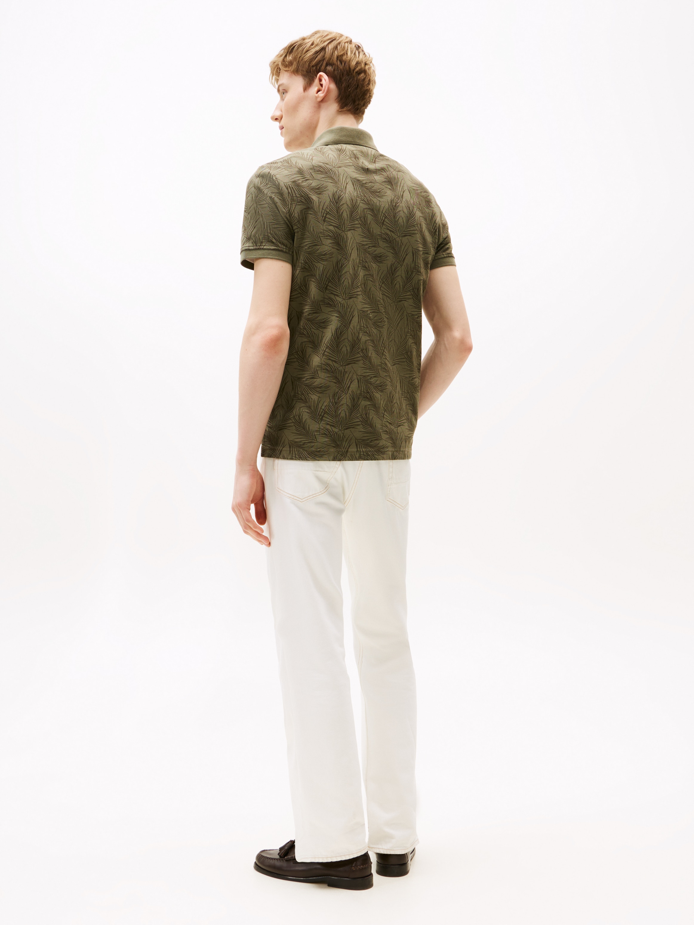 Tommy Hilfiger Poloshirt »LEAF AOP REG POLO«