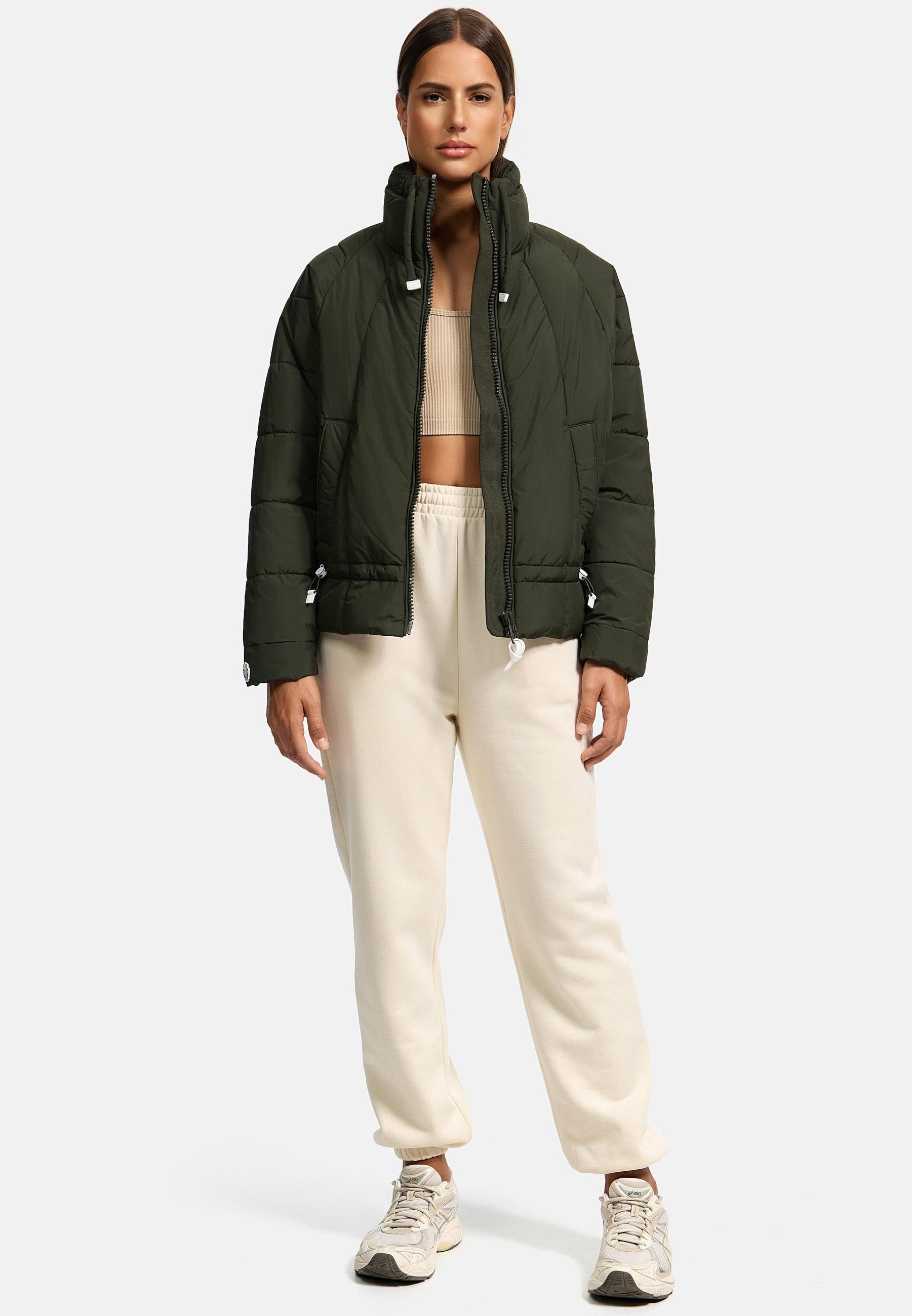 Navahoo Steppjacke »Luftzauber 14«, ohne Kapuze, Gesteppte Damen Übergangsjacke