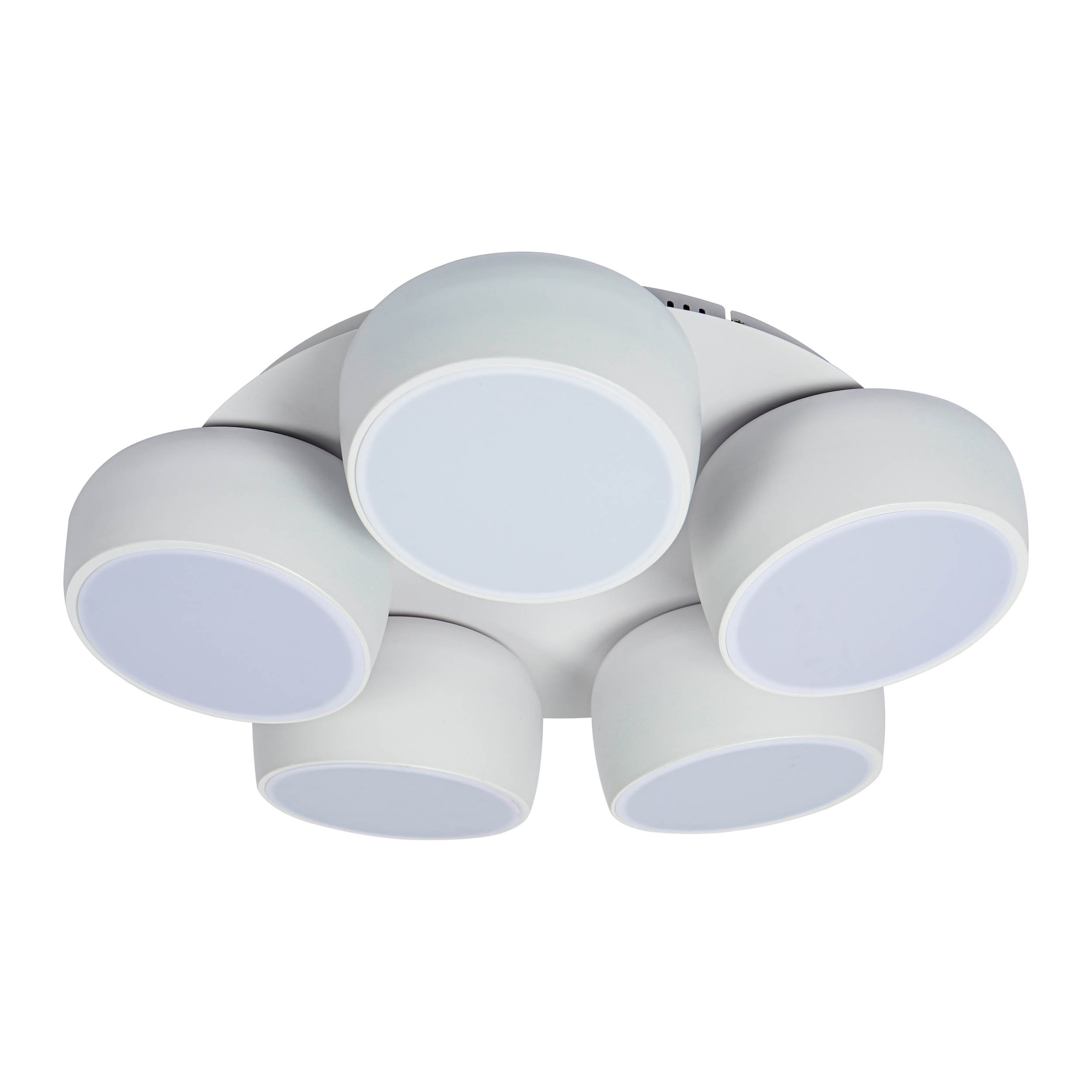 näve LED Deckenleuchte »Eliora« LED-Modul 1 Stk. warmweiß - kaltweiß LED, dimmbar, CCT, Memory, Nachtlicht, Funkfernbedienung, weiß