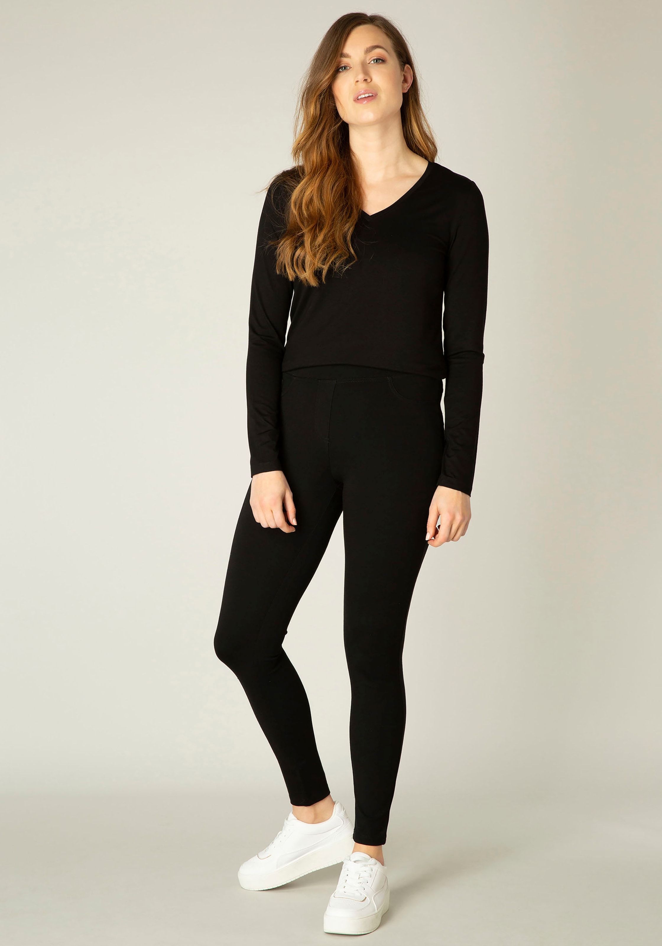 Base Level Jeggings "Ornika", Bequemes Material in Skinny-Fit-Optik günstig online kaufen