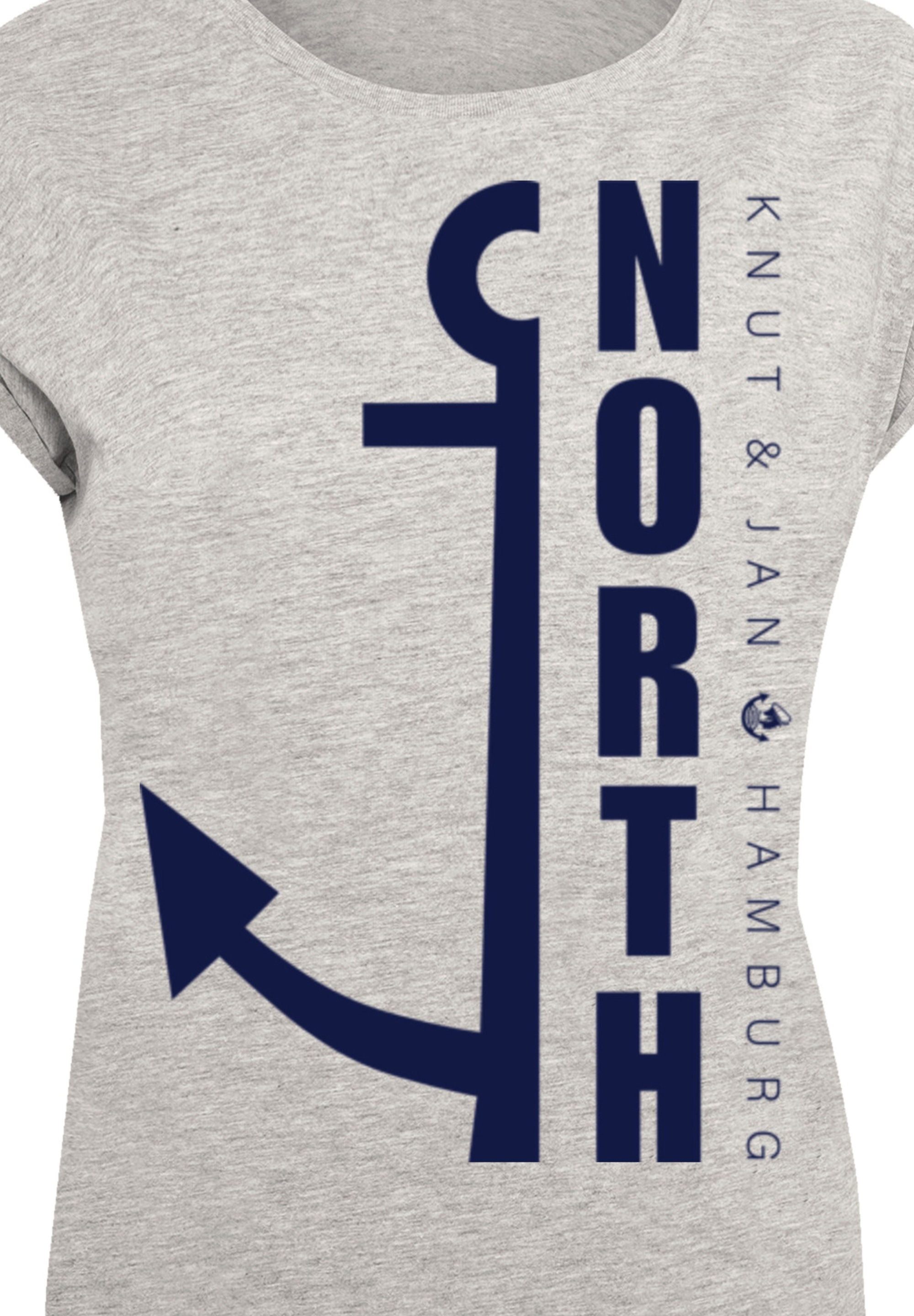 F4NT4STIC T-Shirt »PLUS SIZE North Anker«, Print