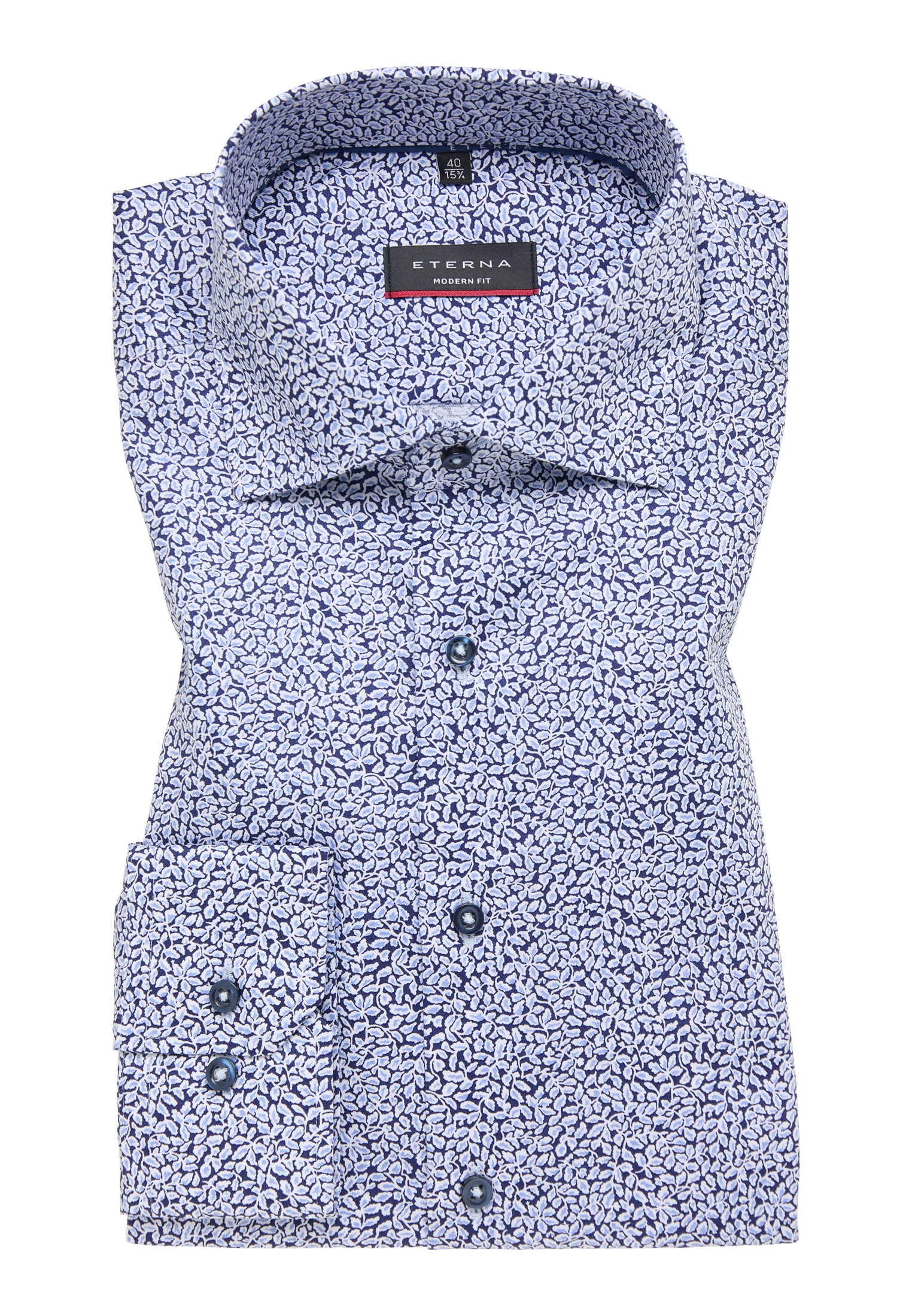 Eterna Langarmhemd »MODERN FIT«, NON IRON (bügelfrei)