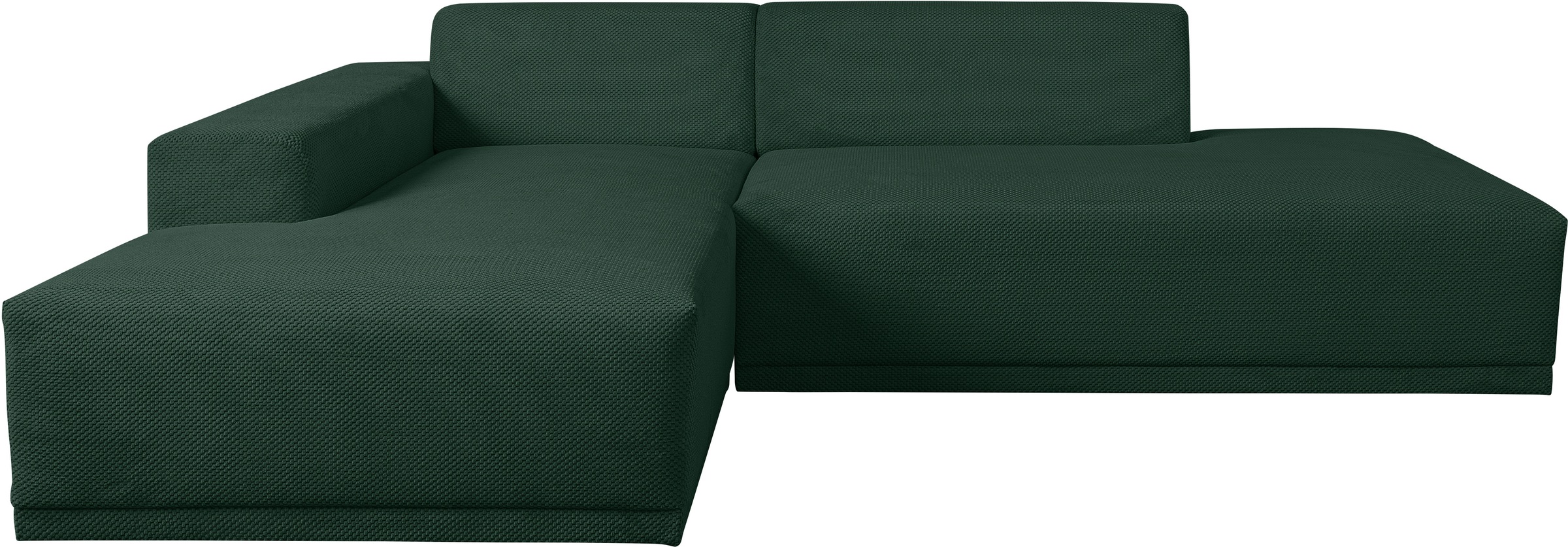 WERK2 Ecksofa "Apollo, hoher Sitzkomfort, aktuelles Design, Breite 264cm, L günstig online kaufen