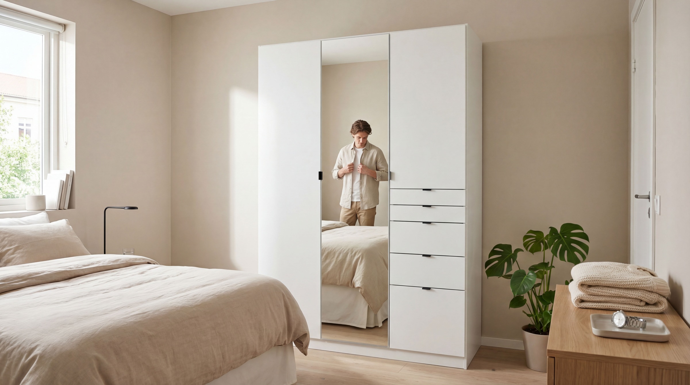 rauch Drehtürenschrank "Kleiderschrank Schrank Garderobe Wäscheschrank Ankl günstig online kaufen