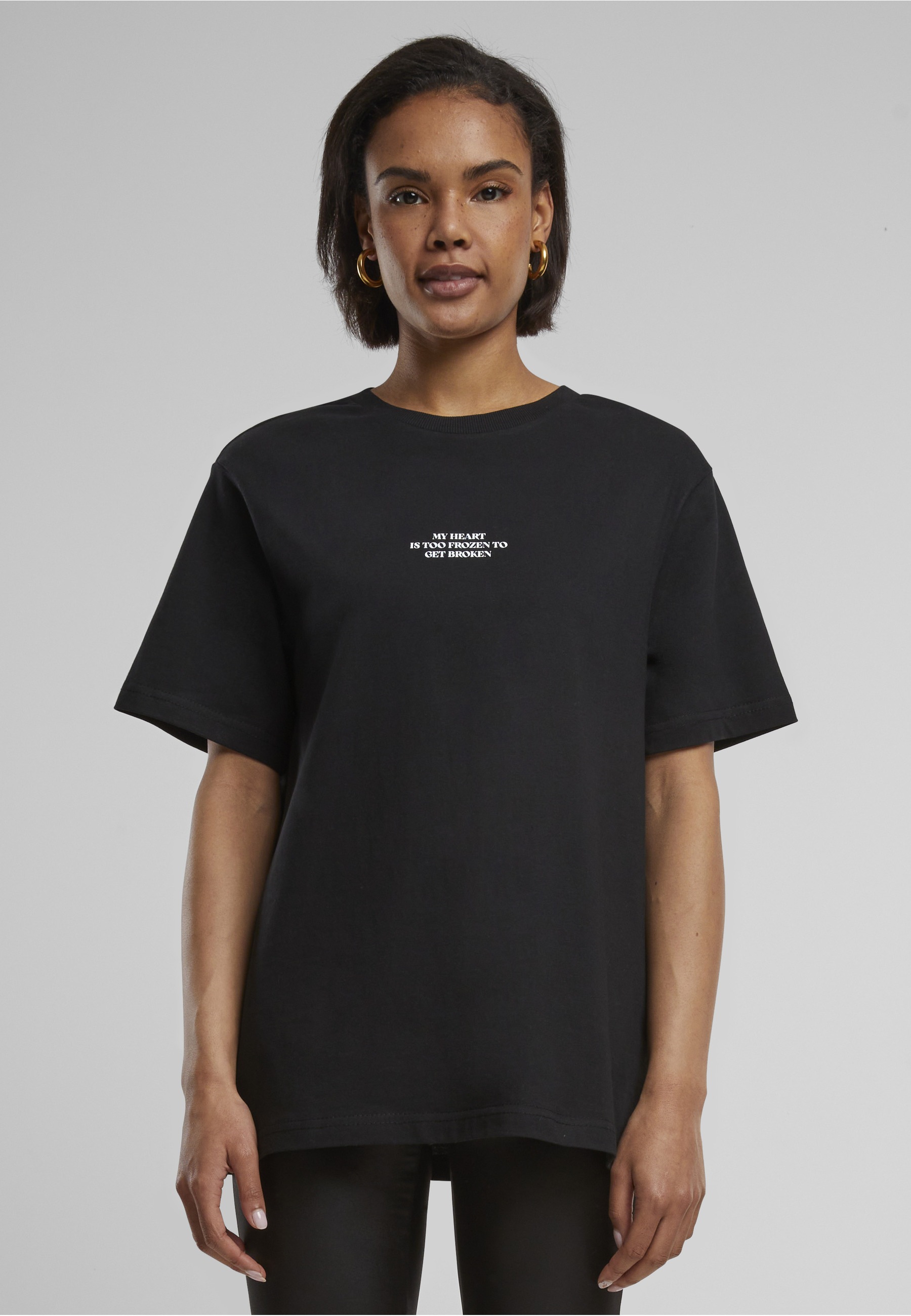 Miss Tee T-Shirt »Miss Tee Damen Too Frozen Tee« 1 Stk.