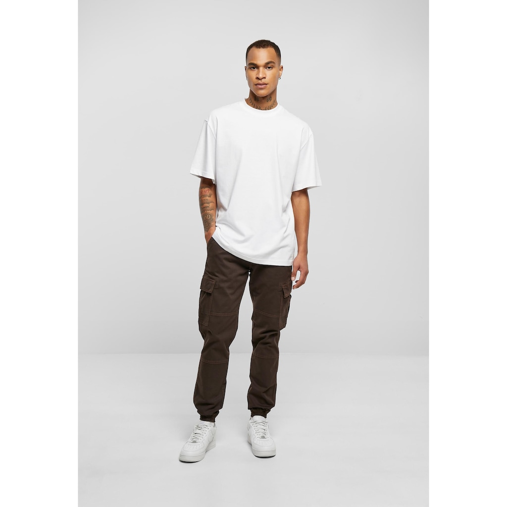 URBAN CLASSICS Cargohose »Urban Classics Herren Washed Cargo Twill Jogging Pants«, (1 tlg.)