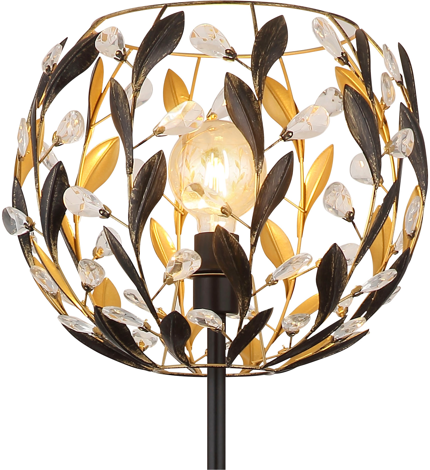 GLOBO LIGHTING Stehlampe »MIKA« E27 1 Stk. Stehlampe Wohnzimmer Schlafzimmer Flur Design-Leuchte