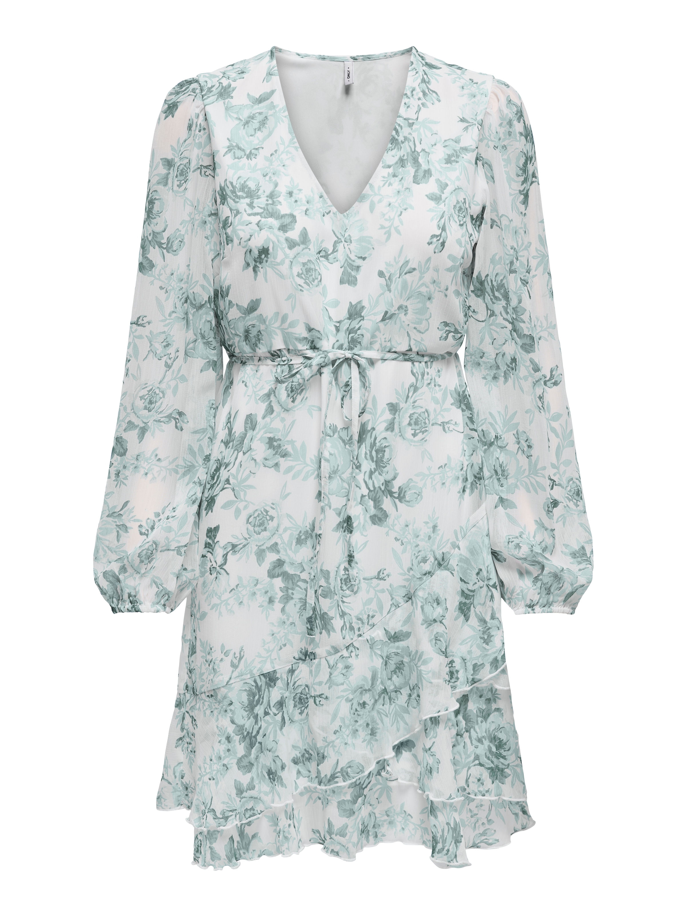 ONLY Minikleid "ONLMIRIAM LIFE L/S LAYERED DRESS PTM", Sommerkleid günstig online kaufen