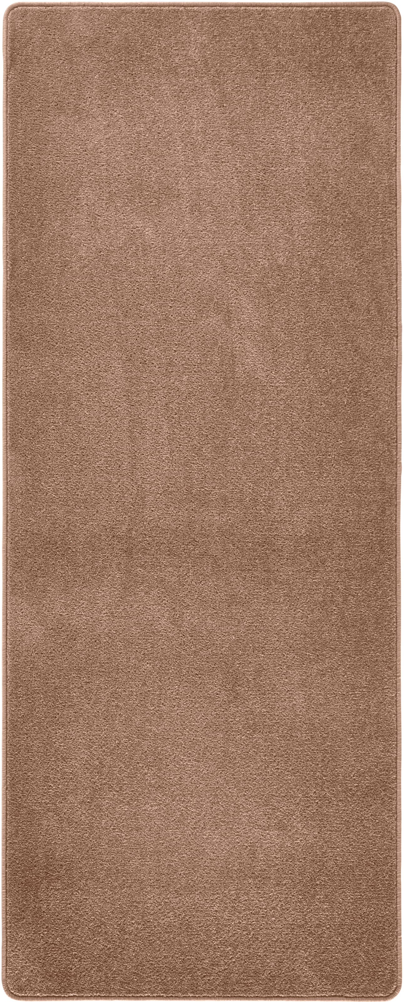 HANSE Home Teppich »Fancy«, rechteckig, 7 mm Höhe, Kurzflor, Läufer, uni, gekettelt, Wohnzimmer, Schlafzimmer, Esszimmer