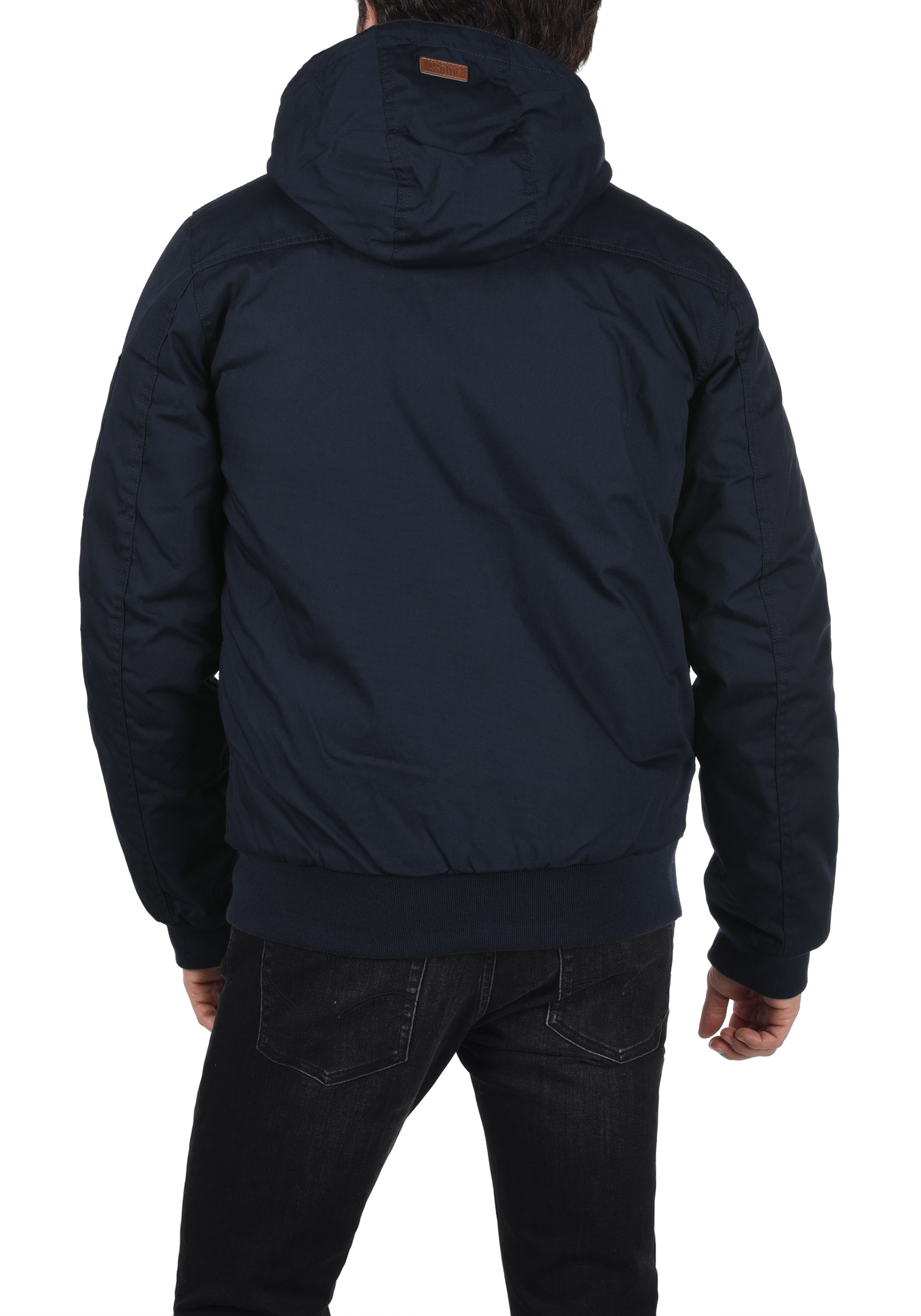 !solid Kurzjacke SOLID "Kurzjacke SDTilly", Herren, Gr. L, blau (insignia b), Obermaterial: 65% Polyester PES. 35% Baumwolle CO., Jacken Kurzjacke 2