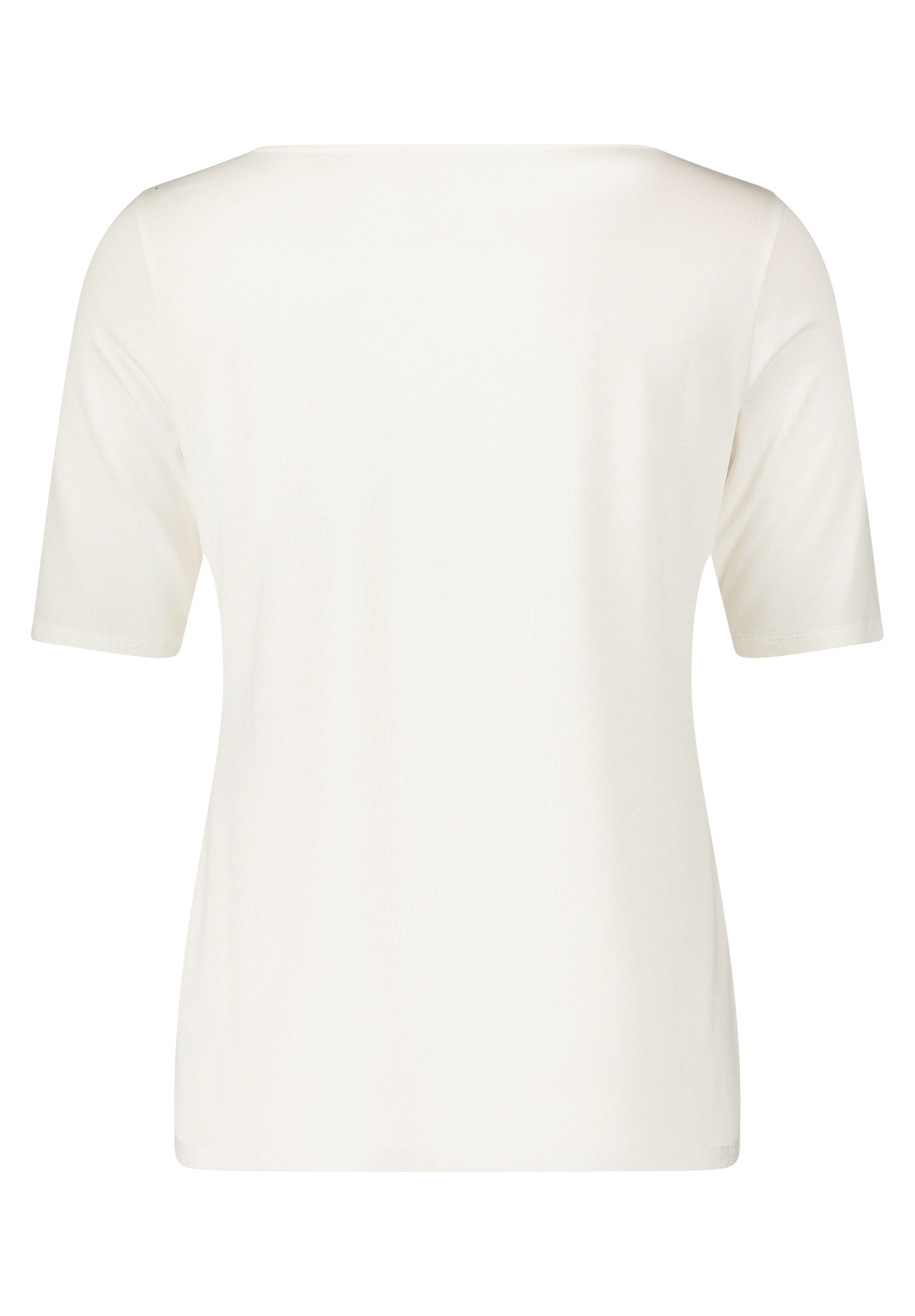 Betty Barclay Kurzarmshirt »Betty Barclay Basic Shirt mit Schleifenknoten«, (1 tlg.), Schlitz