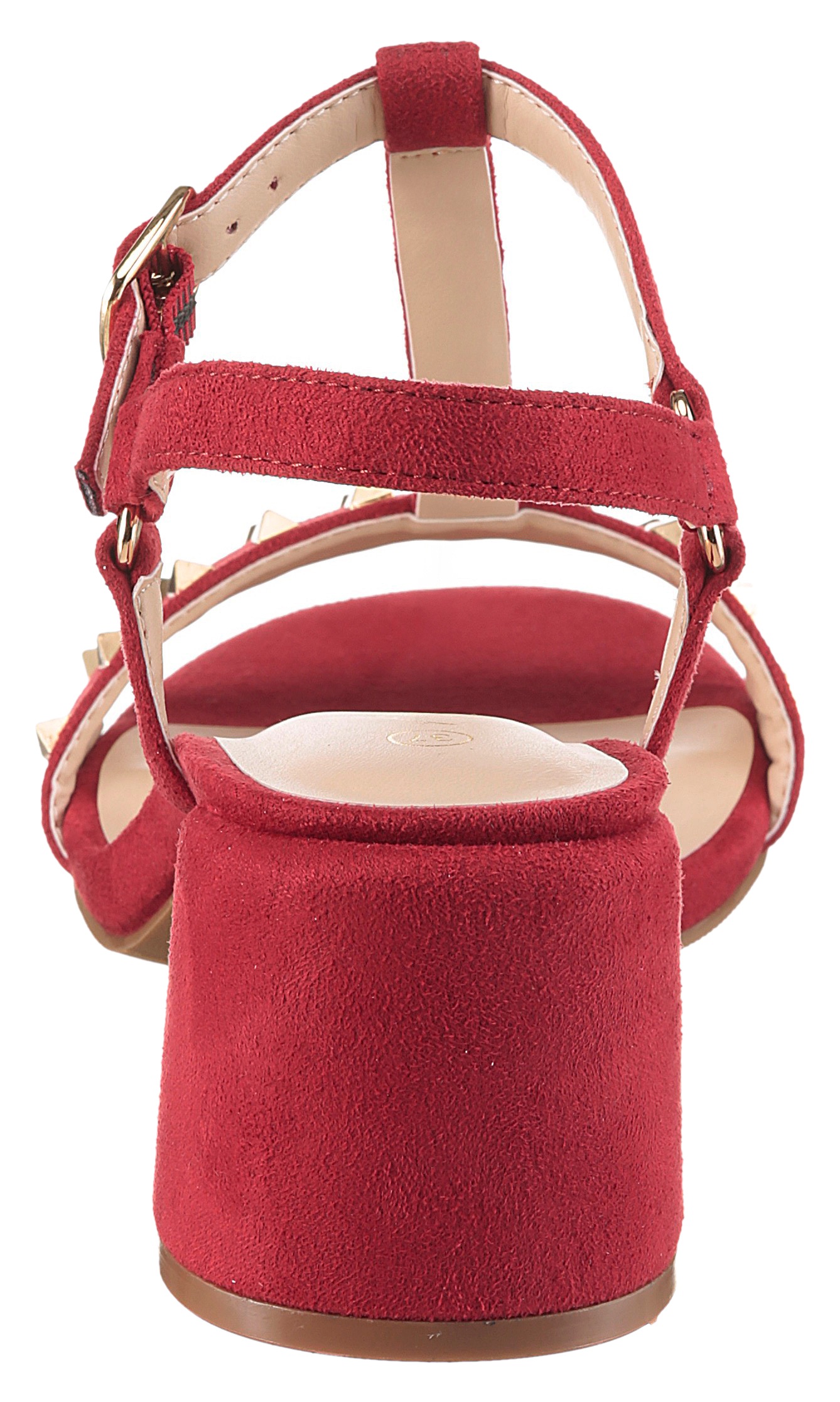 Aniston SHOES Riemchensandalette  Sommerschuh, Blockabsatz, Nietenverzierung - NEUE KOLLEKTION