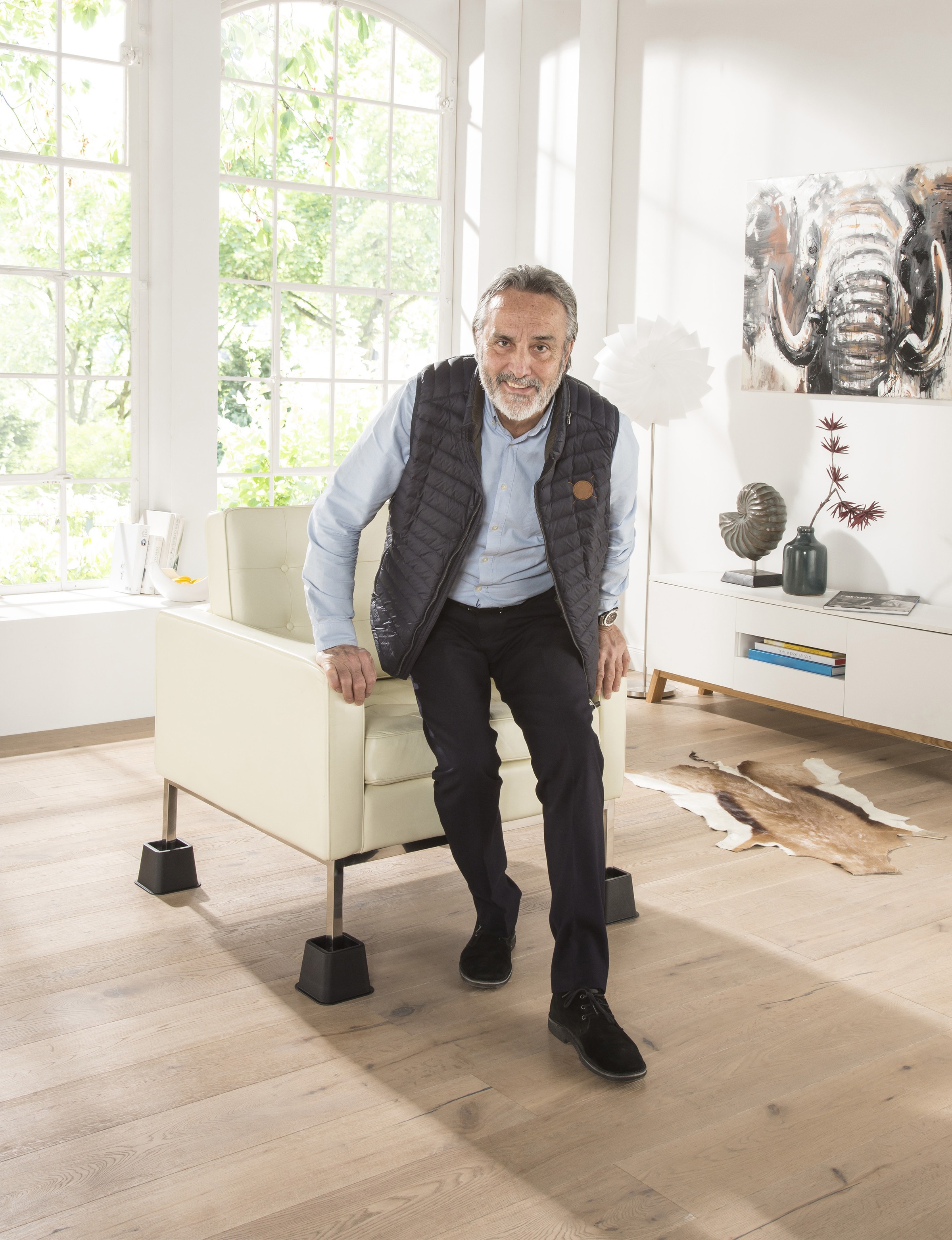 Ruco Standregal "(Möbelerhöhung)" Set, 8 Stk. tlg. Kunsttoff, erleichtert d günstig online kaufen