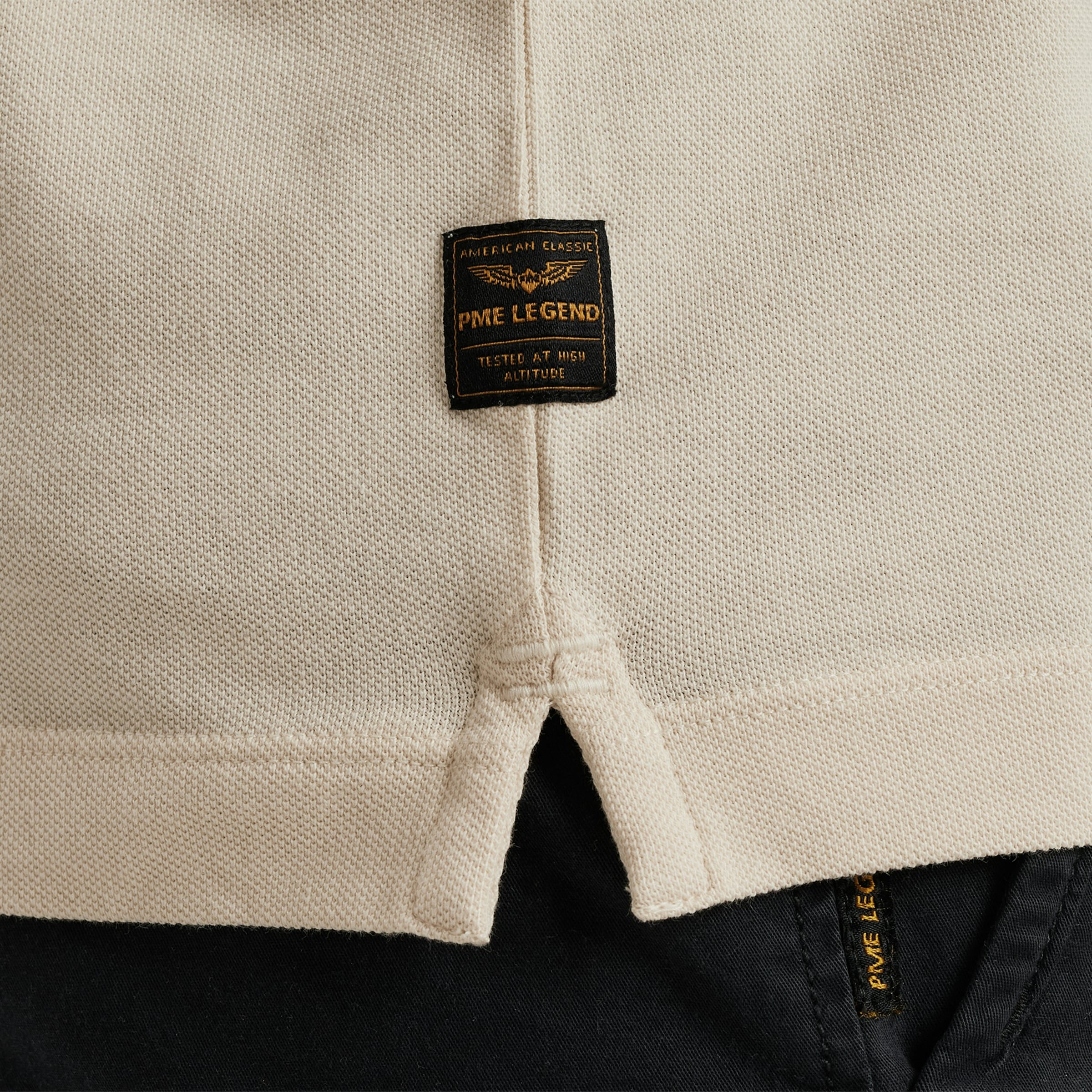 PME LEGEND Poloshirt »Short sleeve polo pique garment dye«, mit Logo Stickerei