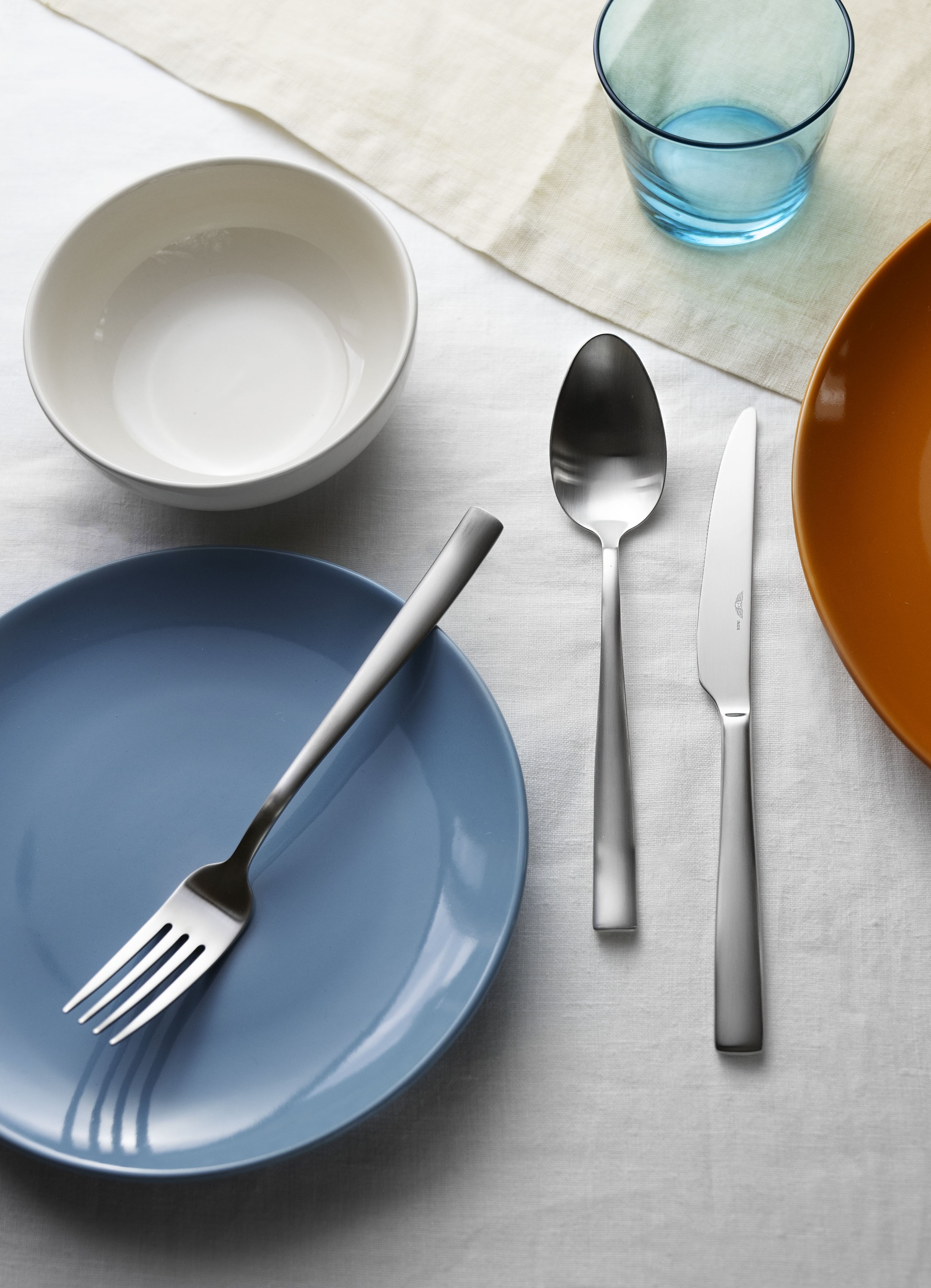PINTINOX Besteck-Set »VILLA SATIN«, (Set, 24 tlg.), in moderner und zeitloser Formgebung