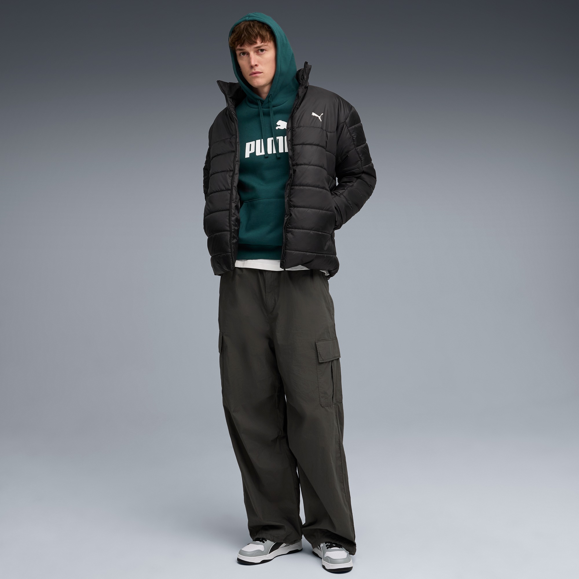 PUMA Kapuzensweatshirt »ESS NO. 1 LOGO HOODIE FL (S)«