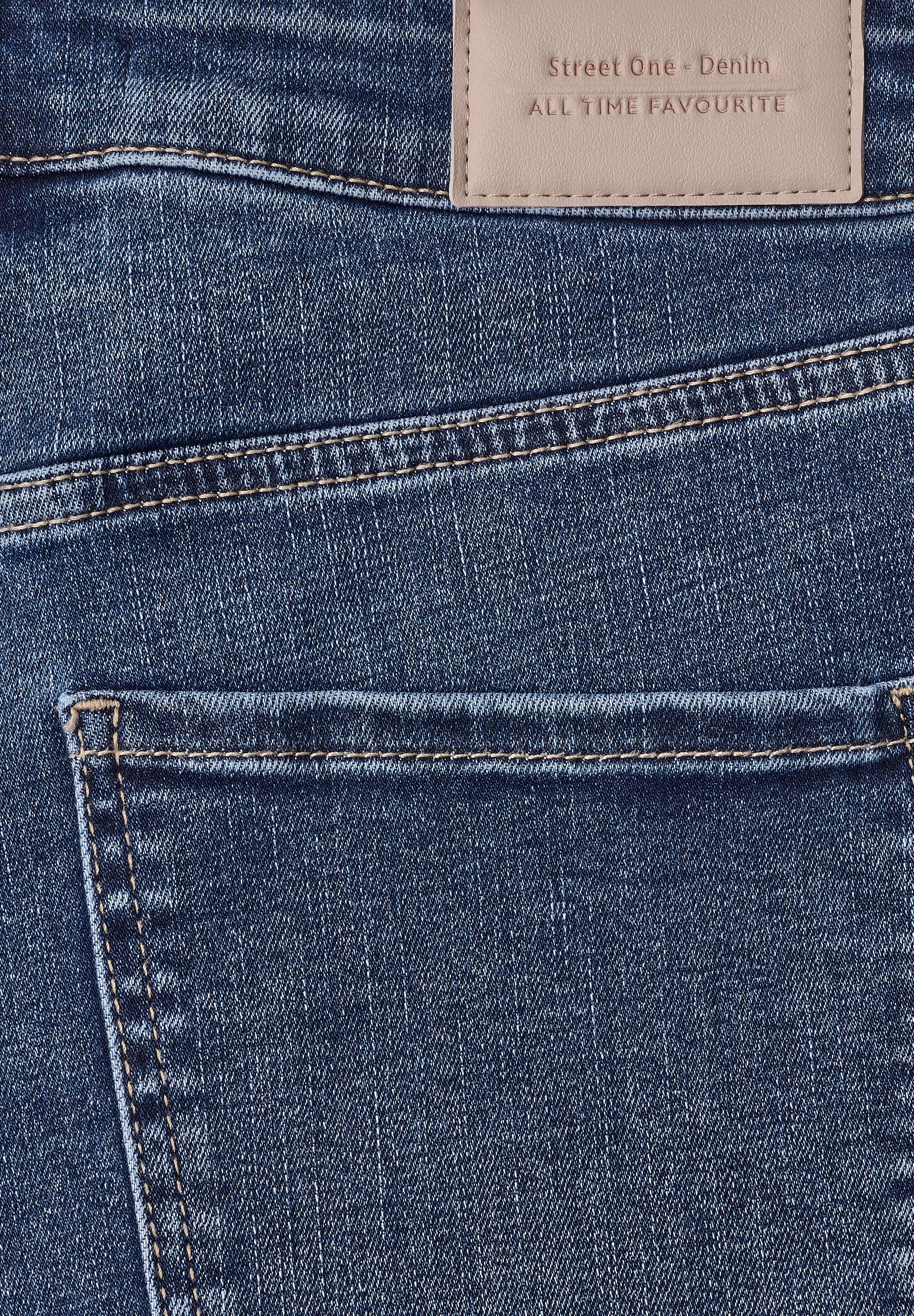 STREET ONE Loose-fit-Jeans im Loose Fit
