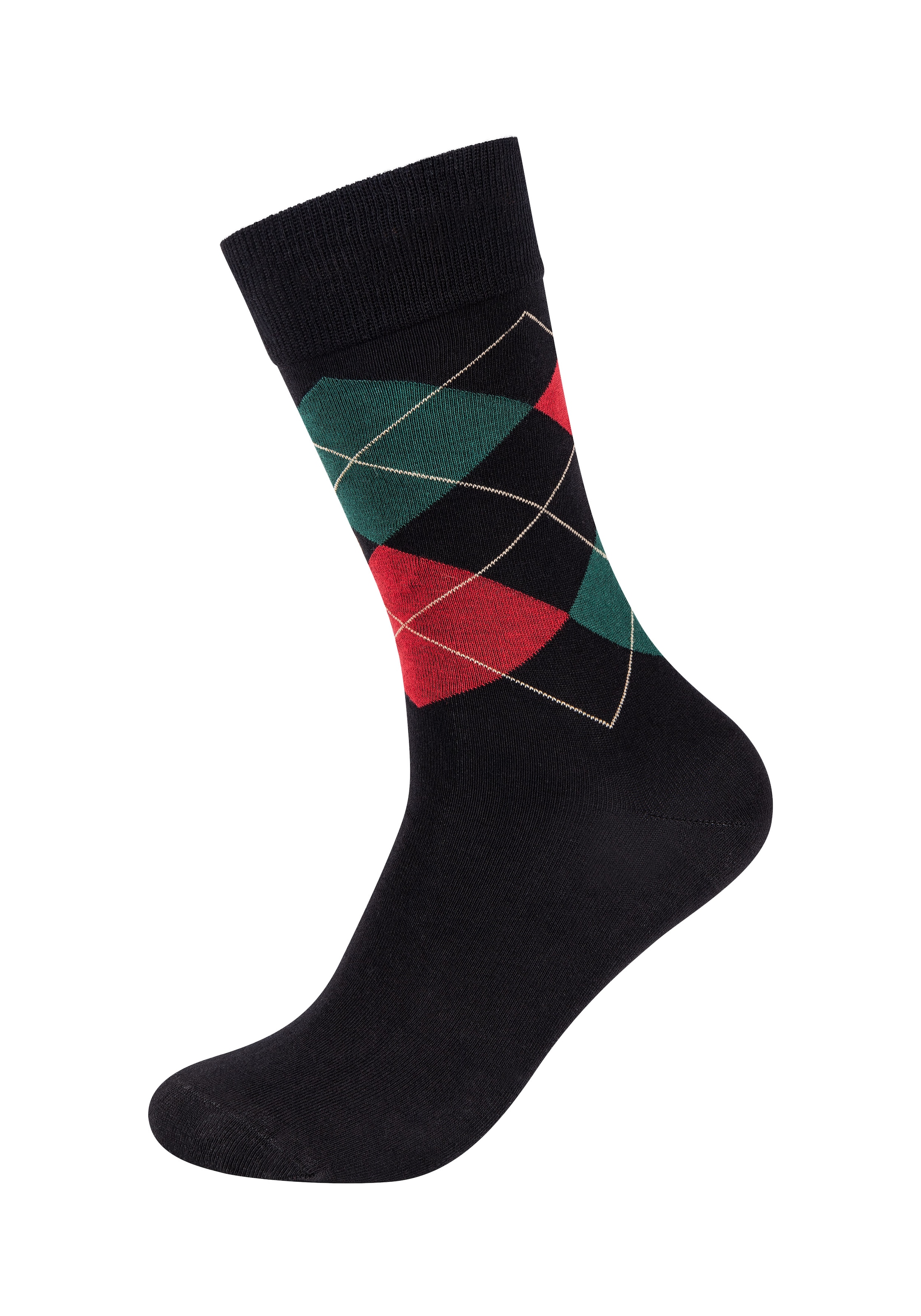 Camano Sneakersocken »ca-soft« 3 Stk. tlg. mit elastischem Bund