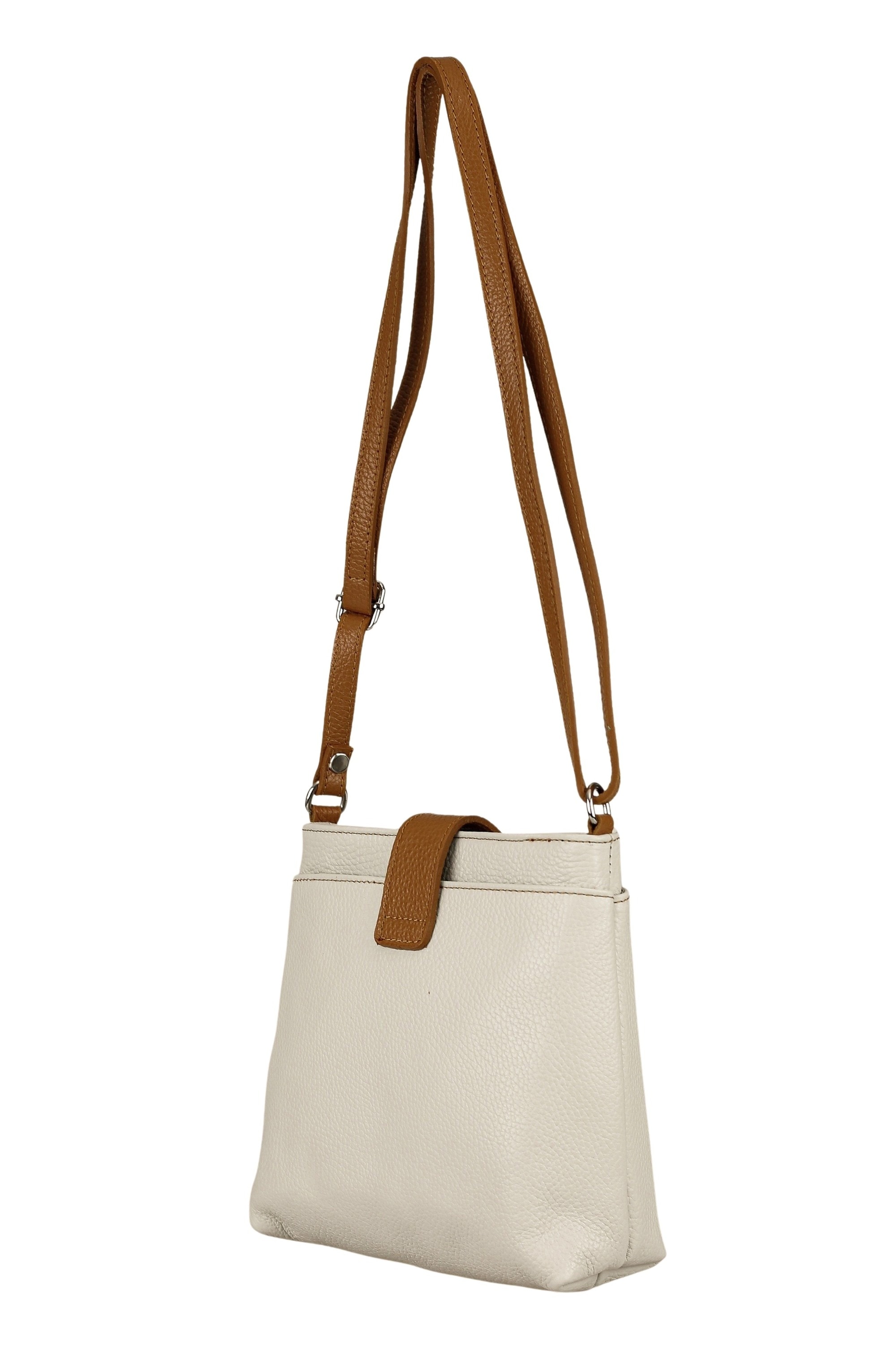 COLLEZIONE ALESSANDRO Umhängetasche »Crema«, Echt Leder, Made in Italy